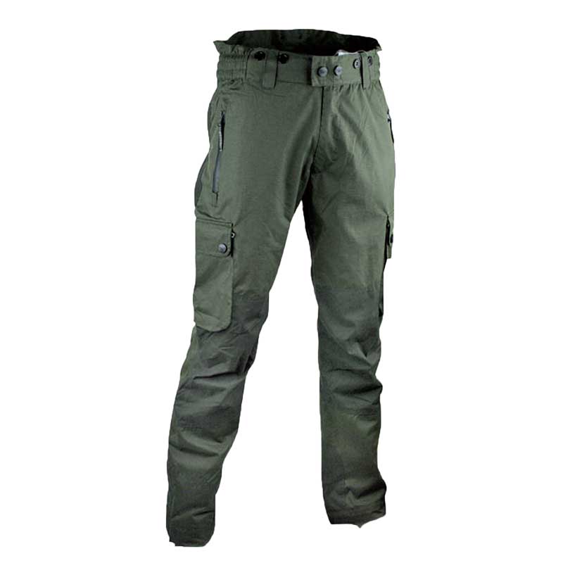 Pantalone pantaloni calzoni impermeabili traspiranti pioggia moto caccia  pesca