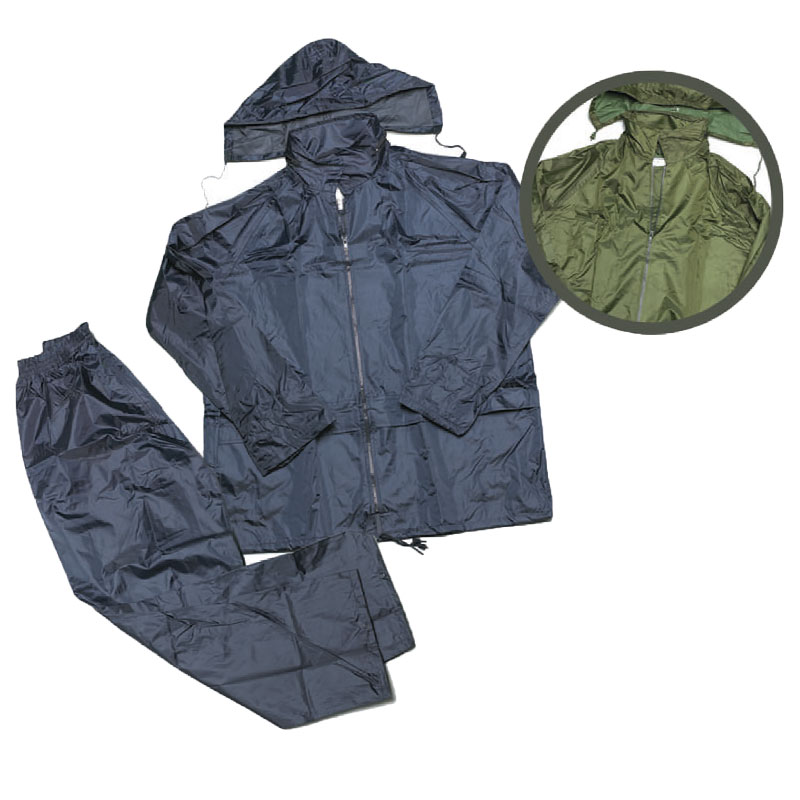 tuta antipioggia kit completo impermeabile giacca + pantalone - Maka Store