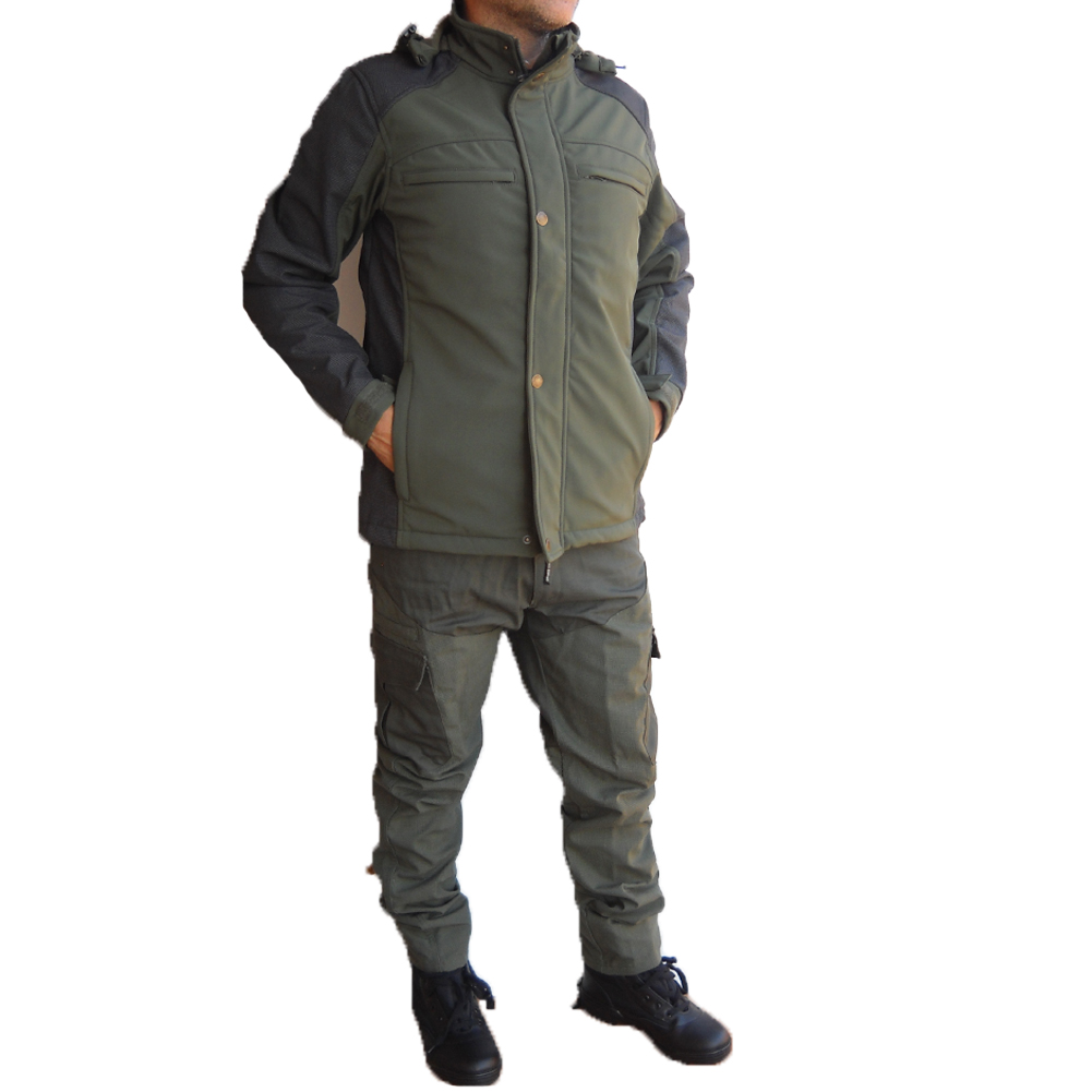 giacca antistrappo caccia