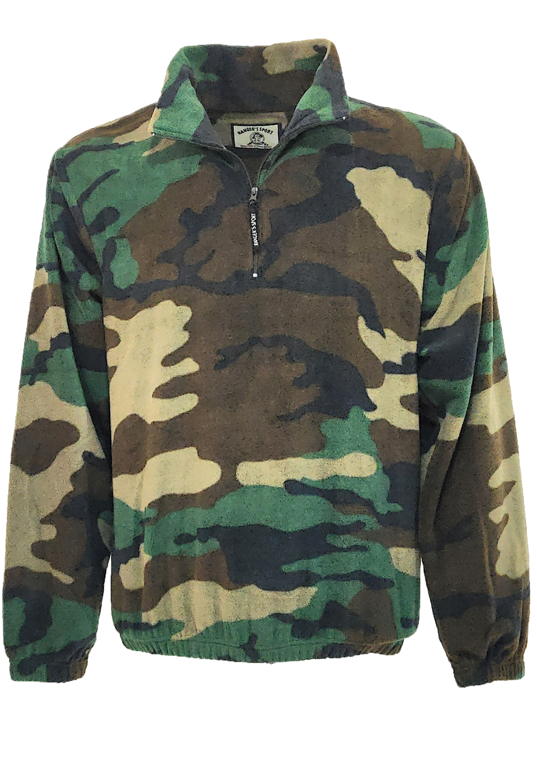 MAGB9 - Maglioni - fratelliditalia abbigliamento militare e softair e abiti  da lavoro - Felpa Pile Mezza Zip colori Verde - Mimetico - Bosco - Vegetato  - Blu - Nero Di