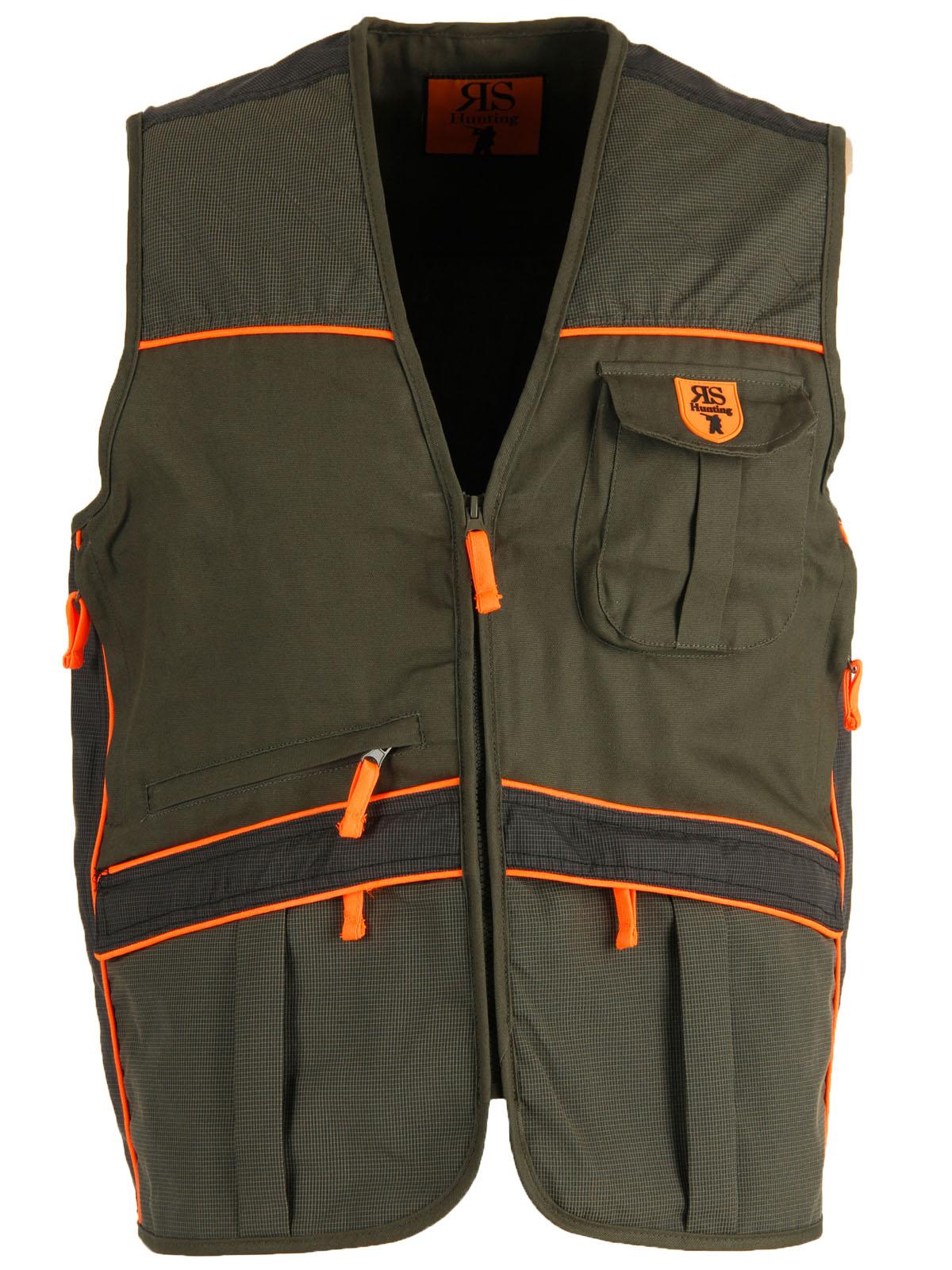 FRT-000011708 - Gilet - fratelliditalia abbigliamento militare e softair e  abiti da lavoro - Gilet caccia smanicato panciotto kevlar canvas  impermeabile antistrappo uomo