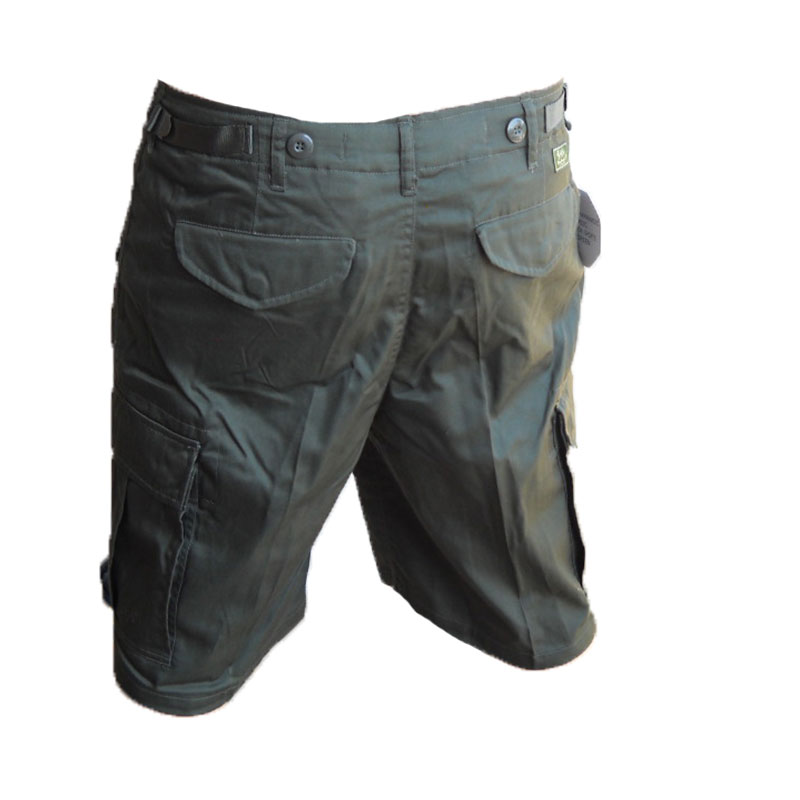 Bermuda pantalone corto short mimetico sportivo pesca estivo cotone uomo