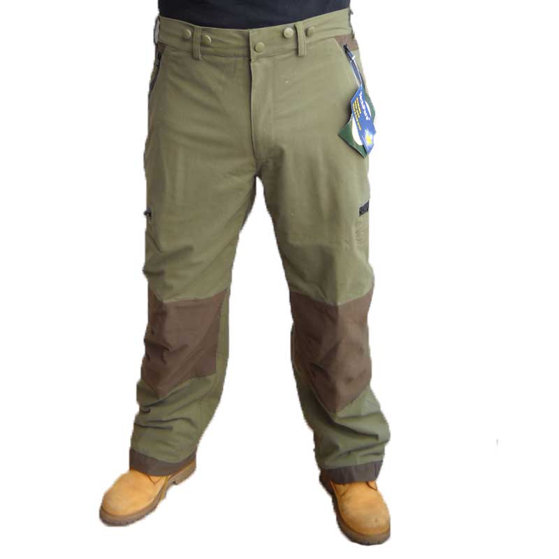 Pantalone pantaloni antistatici invernali pile tasche moto caccia pesca uomo
