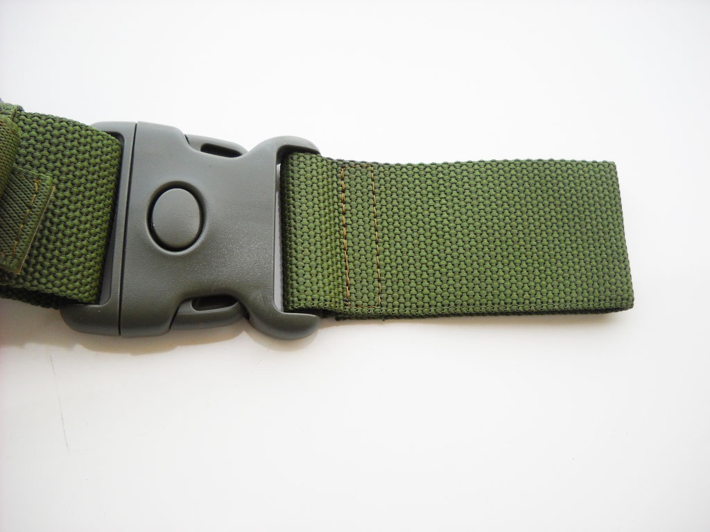 Fondina pistola custodia fodero sgancio rapido verde softair militare tattica