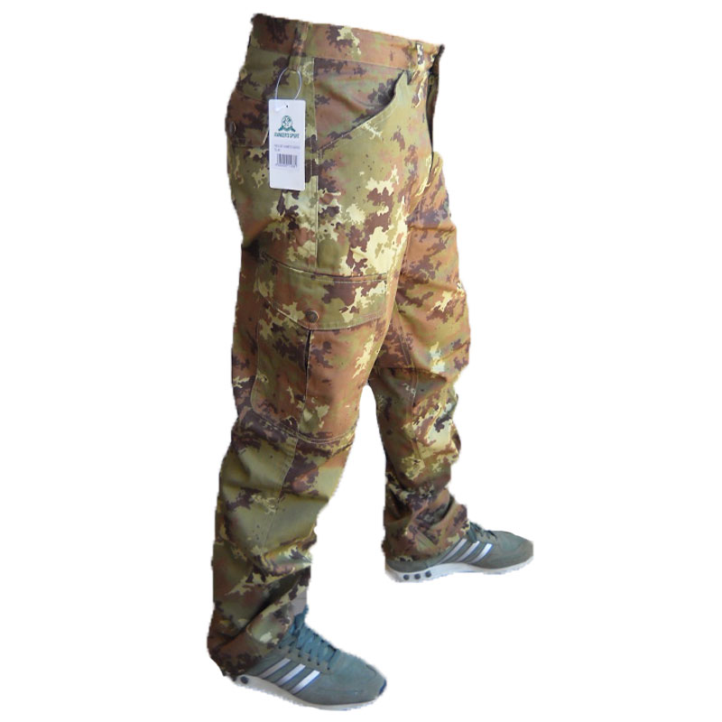 Pantalone pantaloni esercito italiano vegetato ordinanza cotone originali army