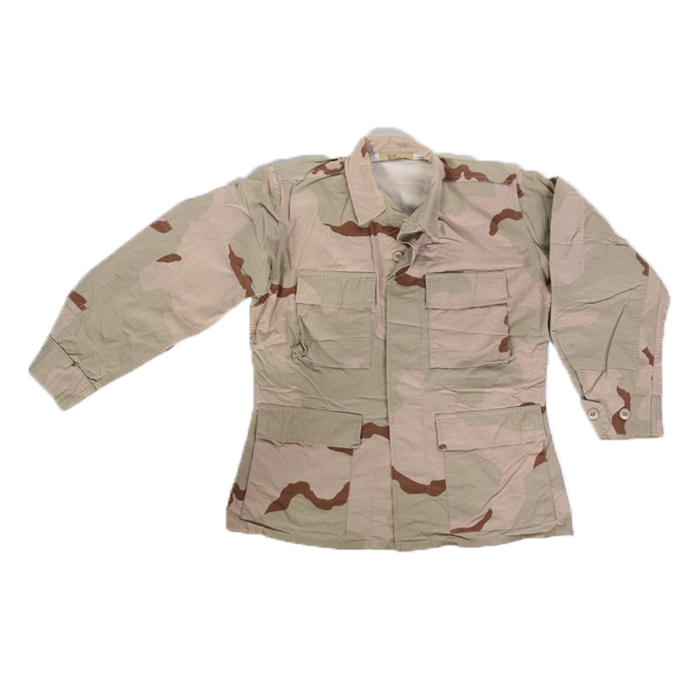 Camicia bdu americana soft air tasche uomo militare mimetica woodland e desert