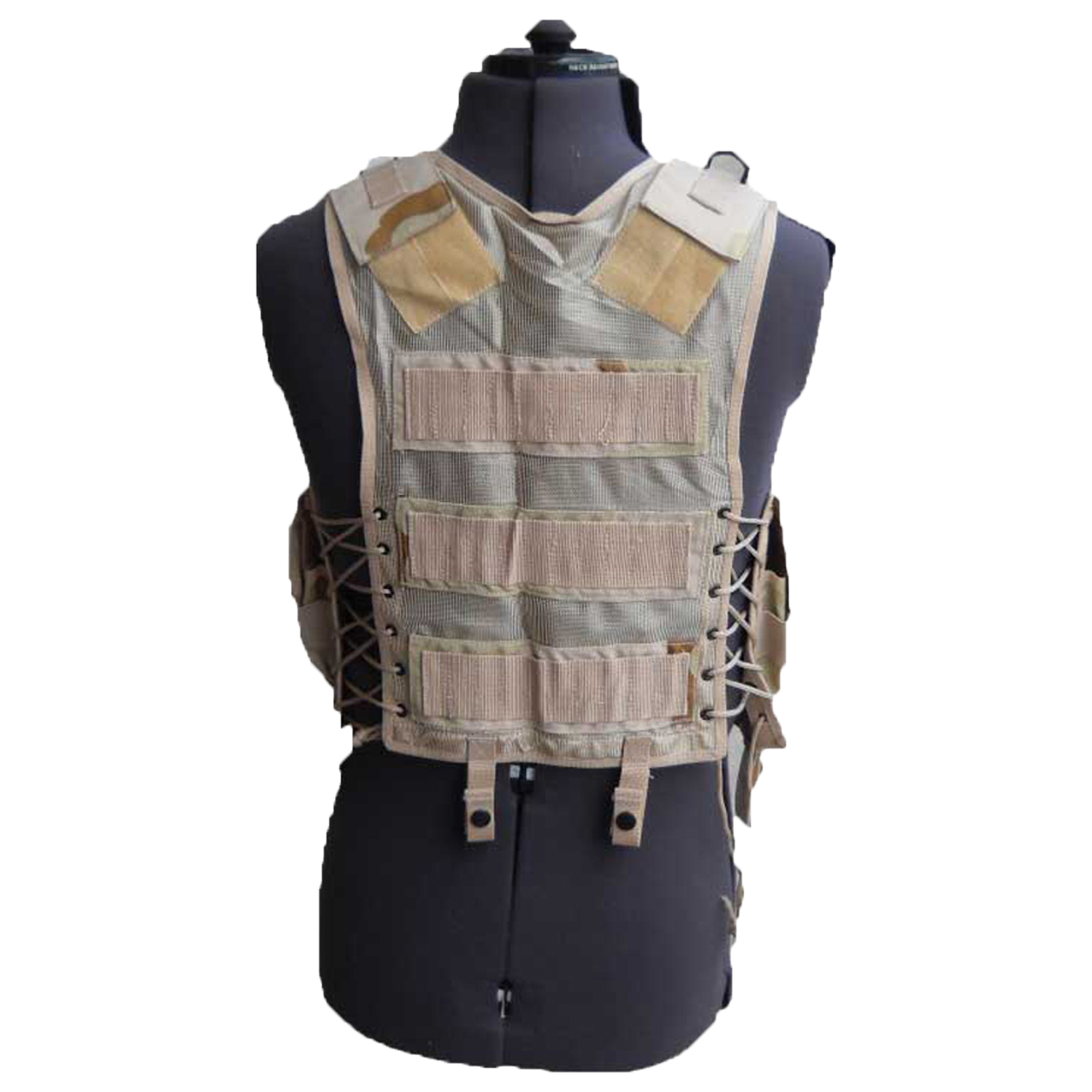 GIL001 - Gilet - fratelliditalia abbigliamento militare e softair e abiti  da lavoro - Gilet Tattico Mod.Bearing M16 taglia regolabile colori Nero Blu  Desert