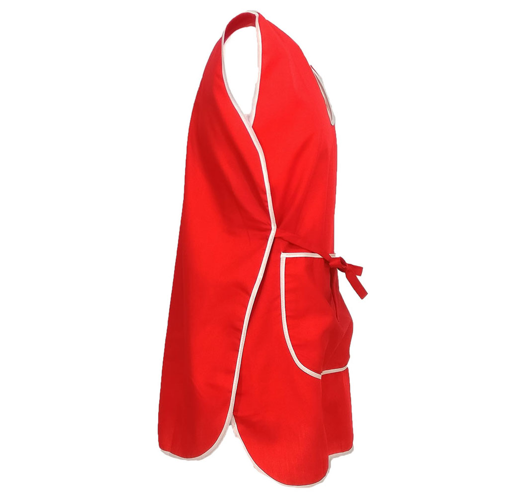 Poncho casacca mantello estetista parrucchiera donna massaggi made in Italy - Personalizzabile con il tuo logo