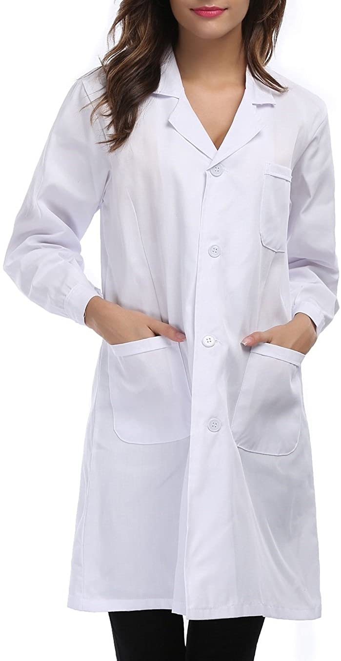 CAMICE PER MEDICO IN MISTO COTONE SANFORIZZATO MADE IN ITALY LABORATIORIO OTTICO - Personalizzabile con il tuo logo