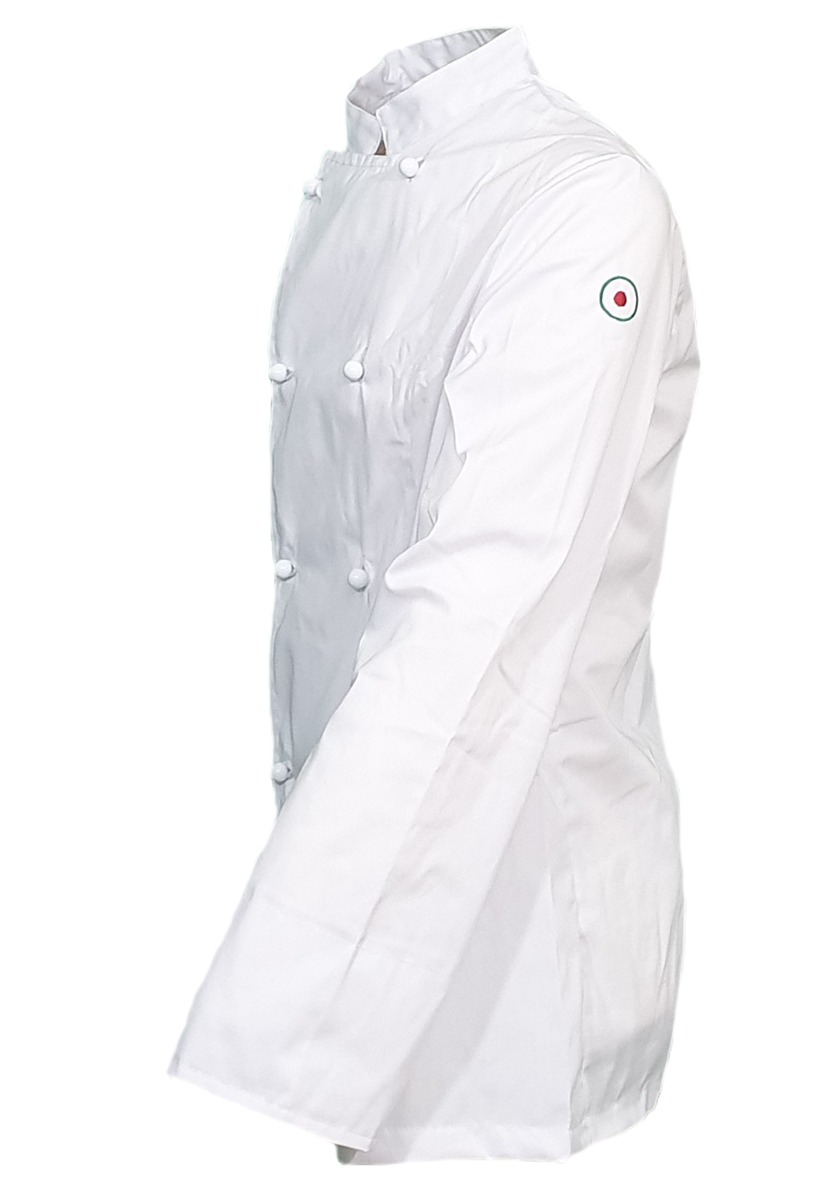 Giacca casacca da cuoco chef cotone bianca bottoncini divisa classica  xs a xxl - Personalizzabile con il tuo logo