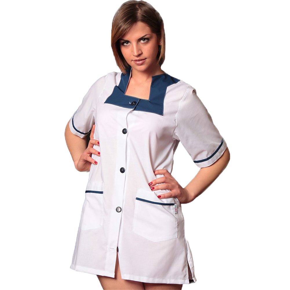 Camice divisa casacca classica cameriera pulizie albergo hotel casa lavoro - Personalizzabile con il tuo logo