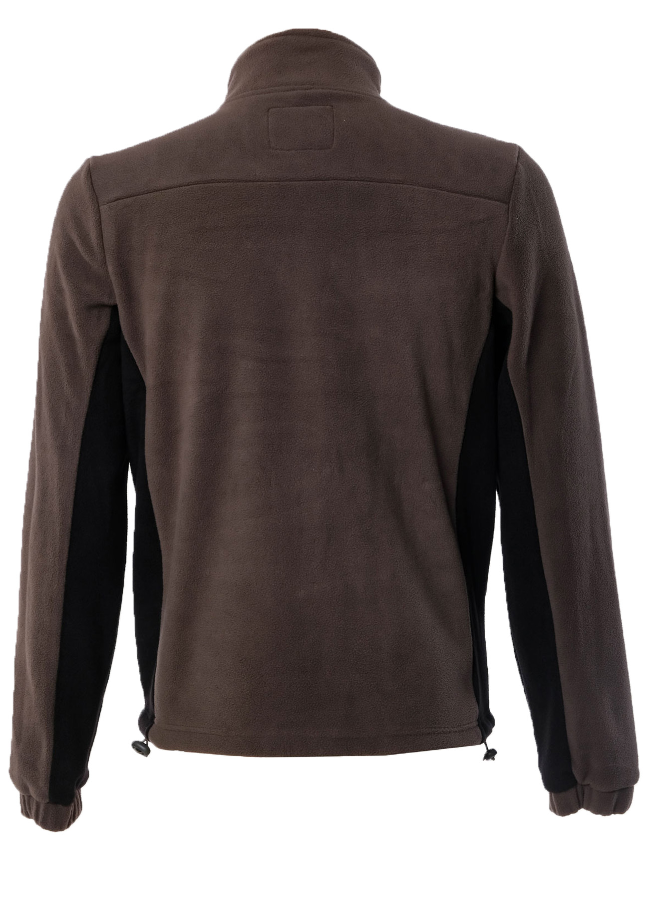 Maglione maglia Pile termico made in italy con mezza zip abbigliamento caccia