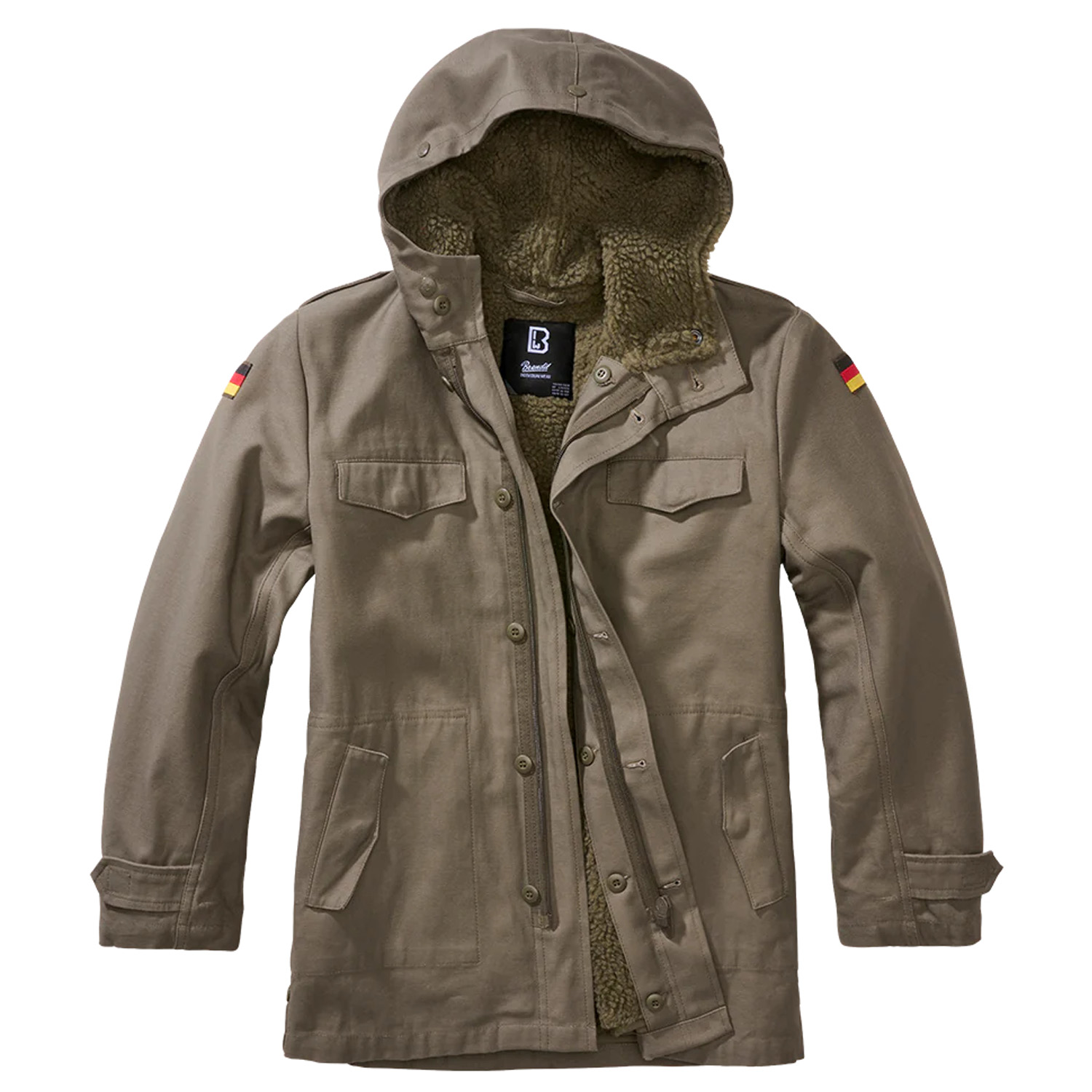 Parka giubbotto bambino imbottito bottoni antivento sportivo abbigliamento bimbo