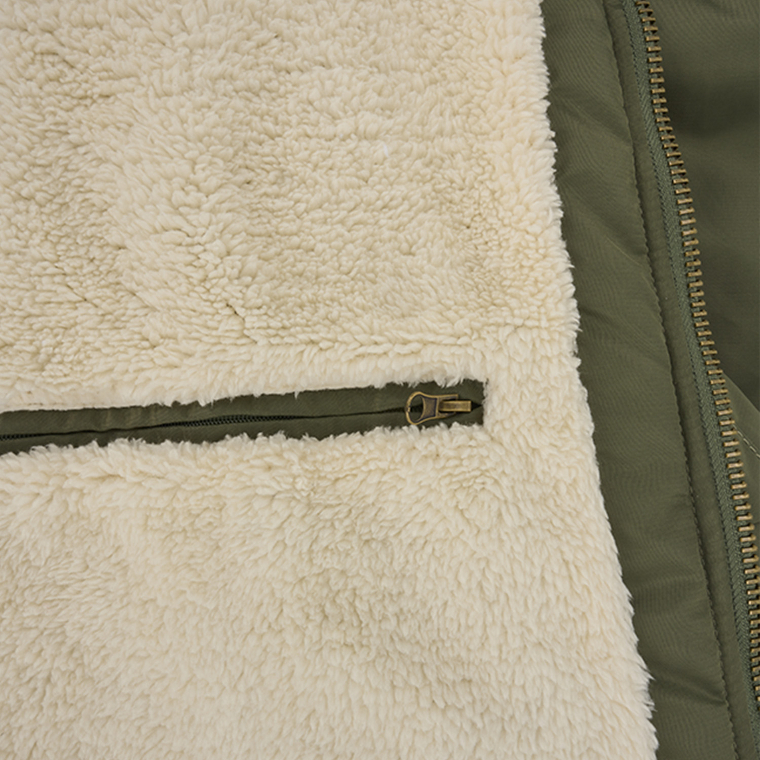 Bomber giubbino imbottito uomo pellicccia orsetto tasche cappuccio impermeabile