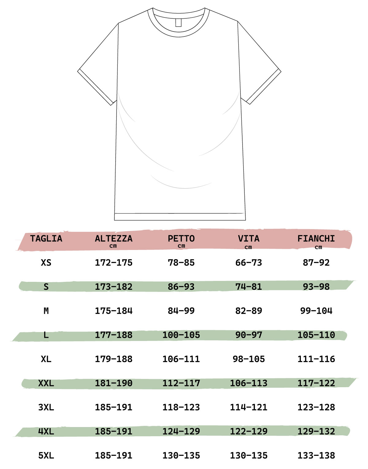 T-shirt classica a manica corta con stampa DTF \