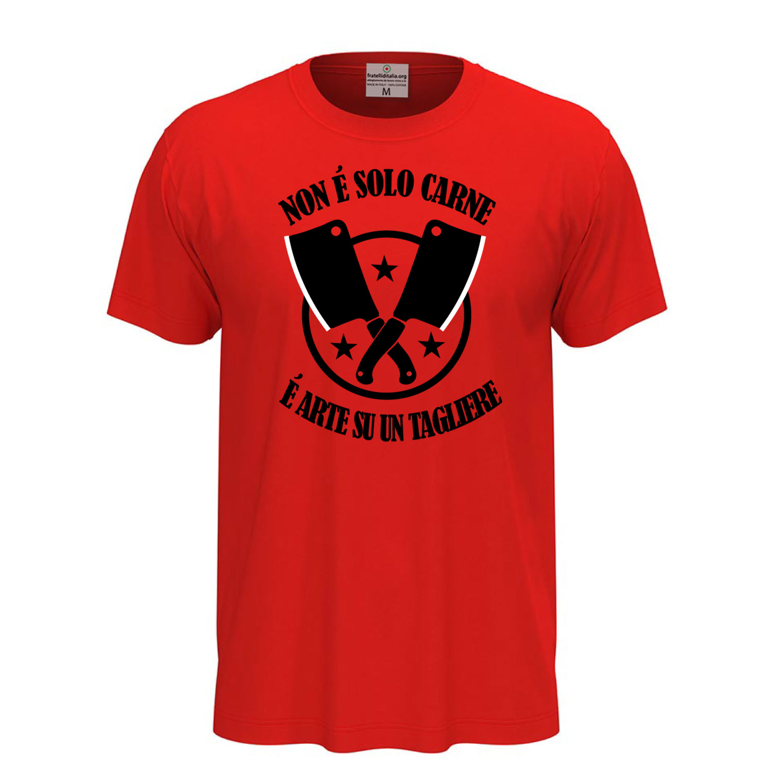 T-shirt unisex a manica corta con stampa DTF \