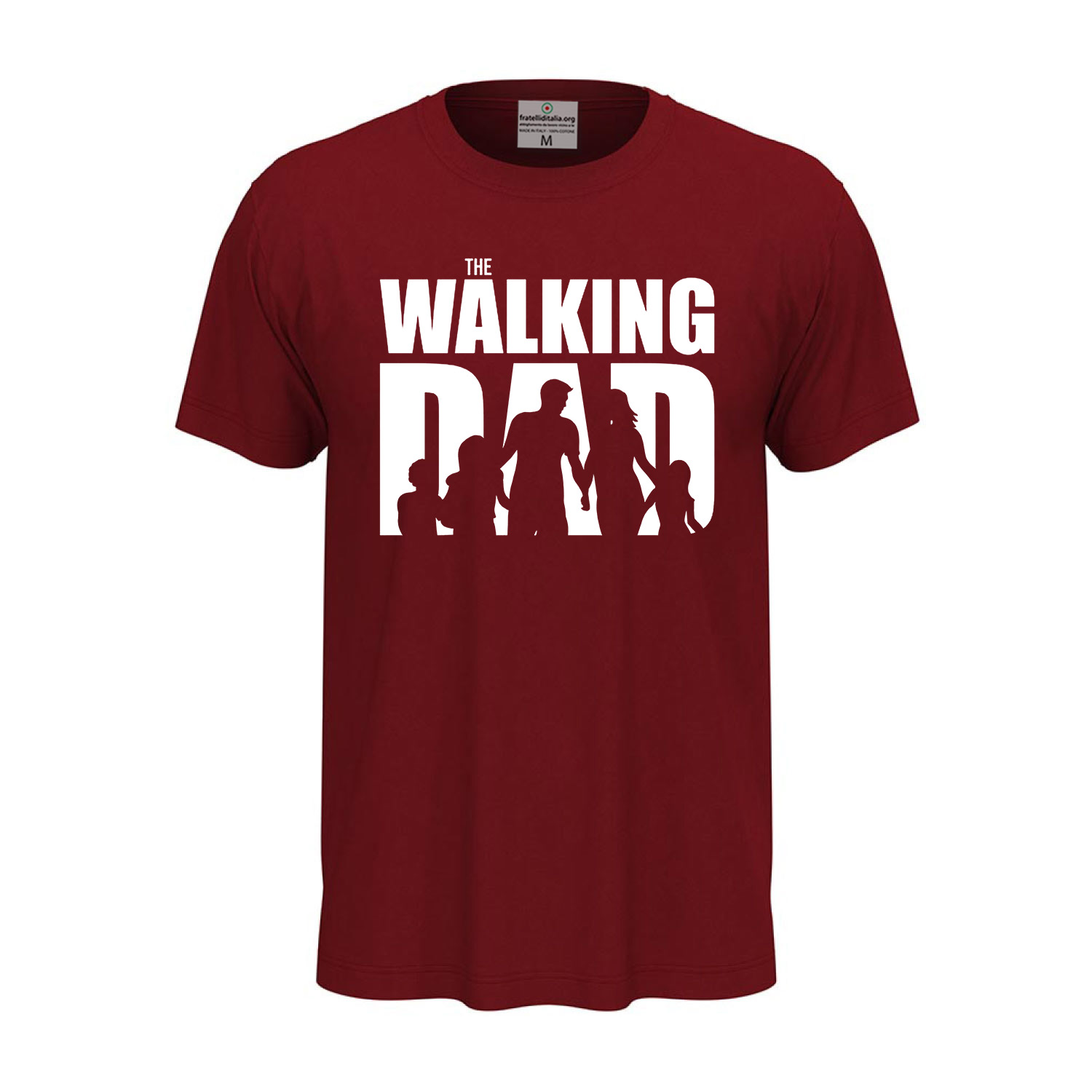 T-shirt classica a manica corta con stampa \