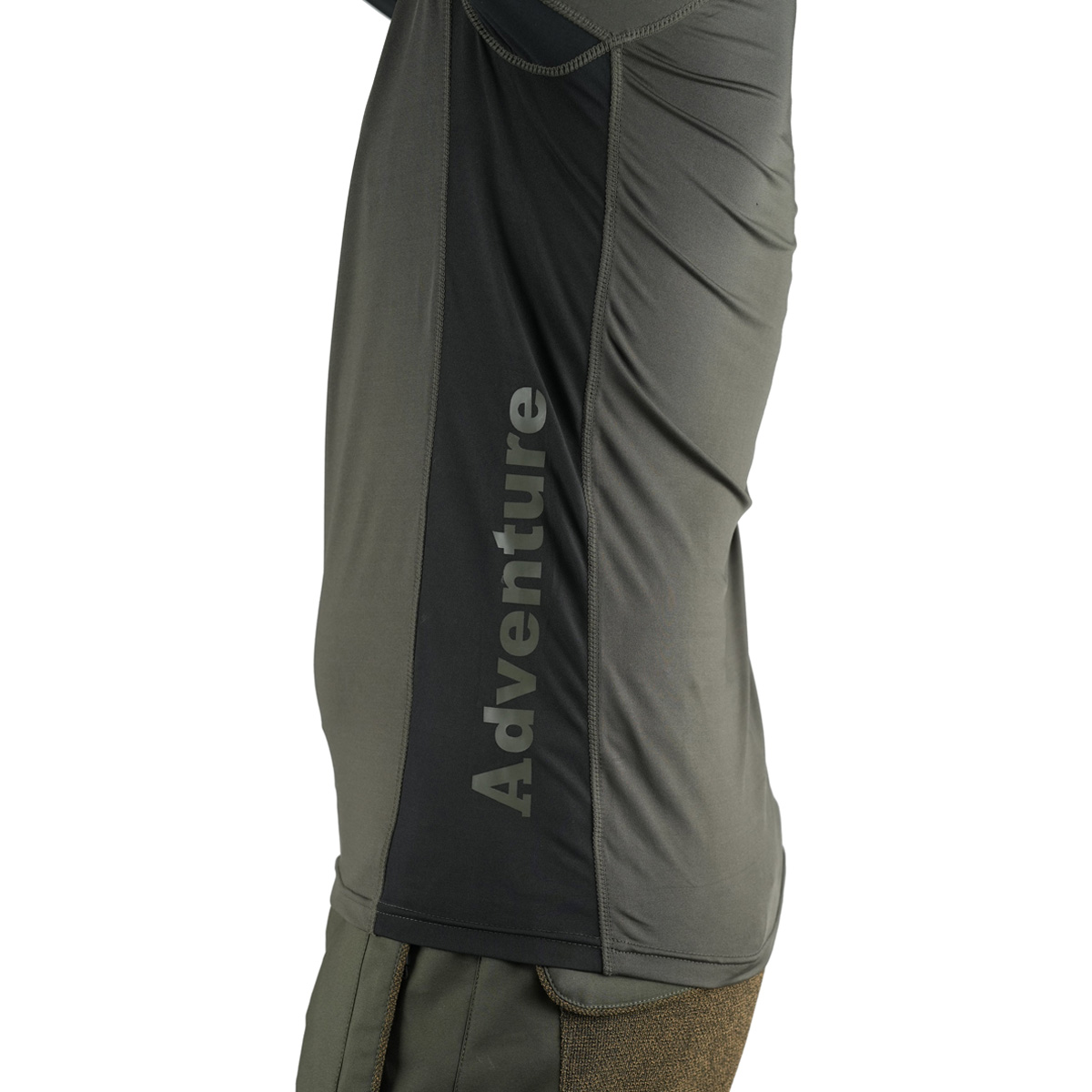 Maglietta Lunghe Masseria Adventure in Poliammide Tecnico per Outdoor e Trekking