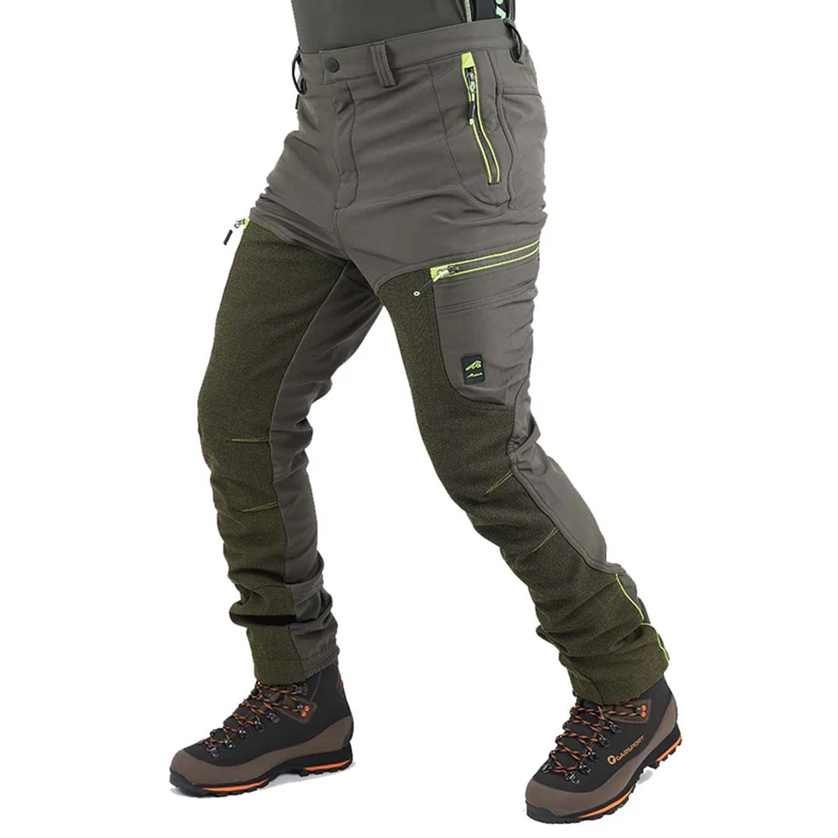 Pantalone da Caccia Impermeabile e Traspirante in Softshell con Membrana M-tex