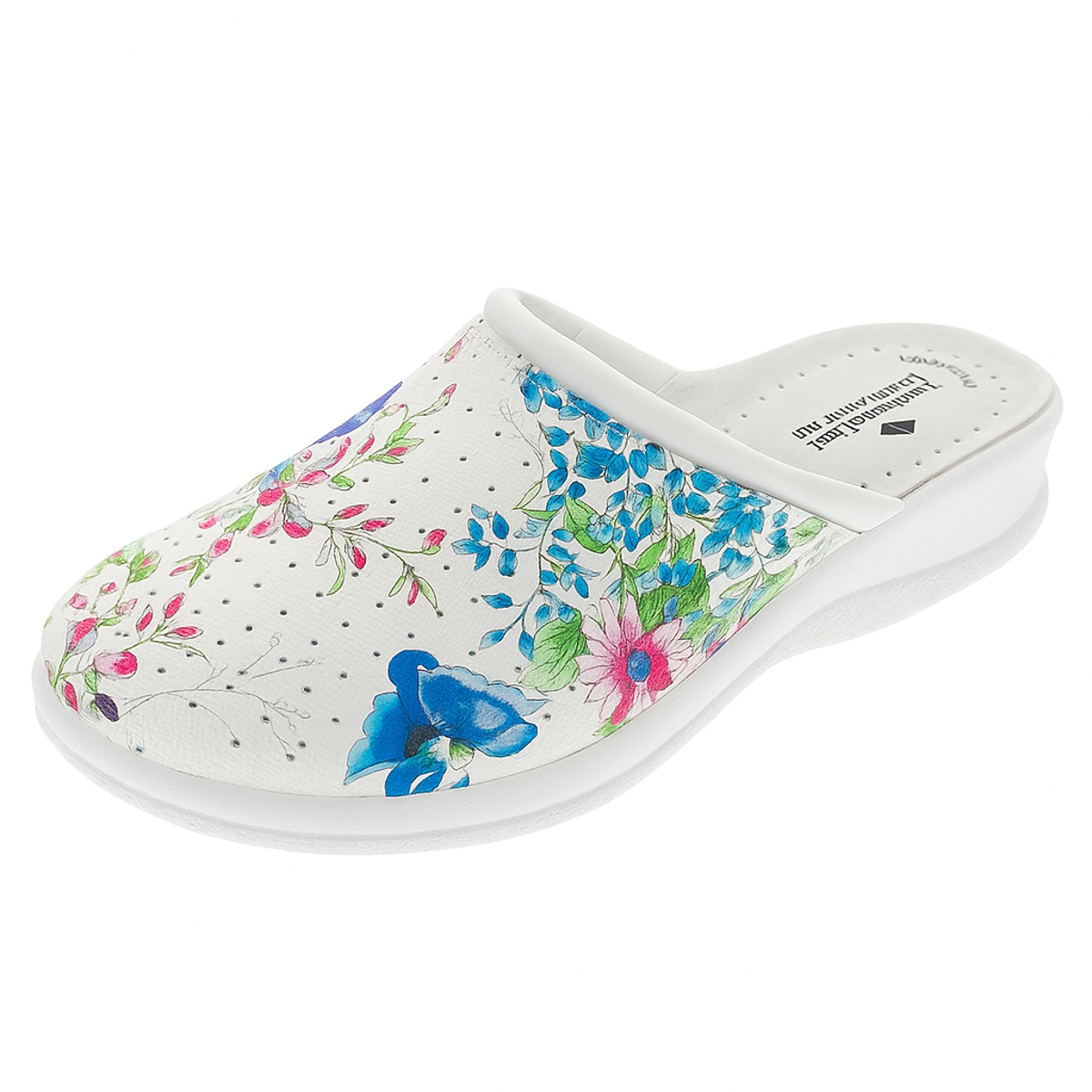 Ciabatte pantofole sanitarie donna suola zoccoli antiscivolo sabot pelle morbide vari colori