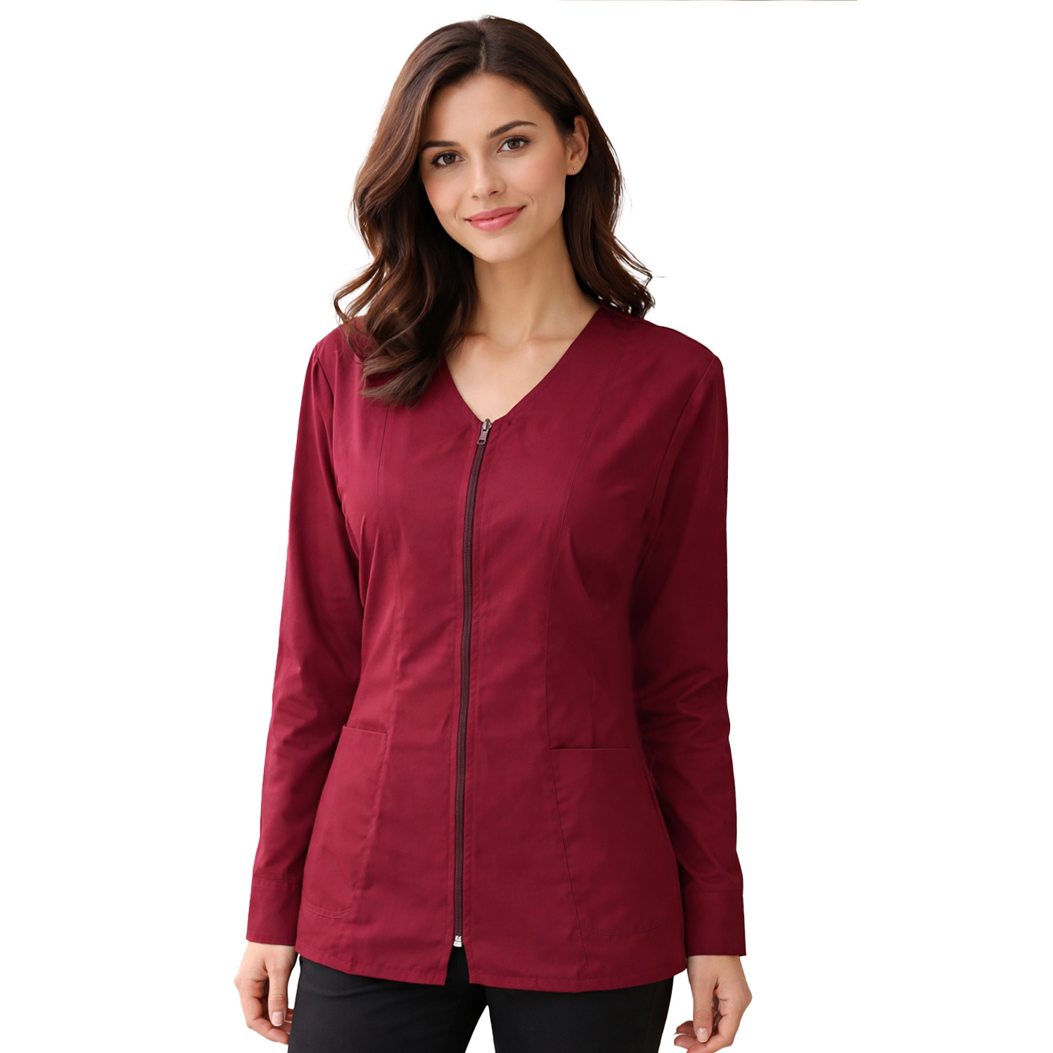 Camice vestaglia parrucchiera abiti lavoro estetista nail art unghie estetica - Personalizzabile con il tuo logo