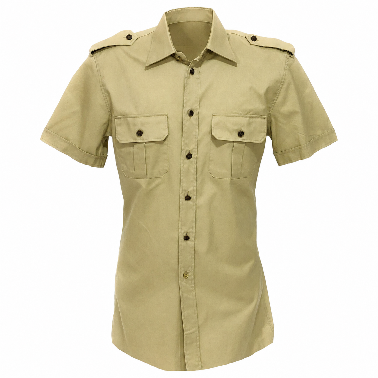 Camicia esercito italiano manica corta spalline e tasche ordinanza soldato