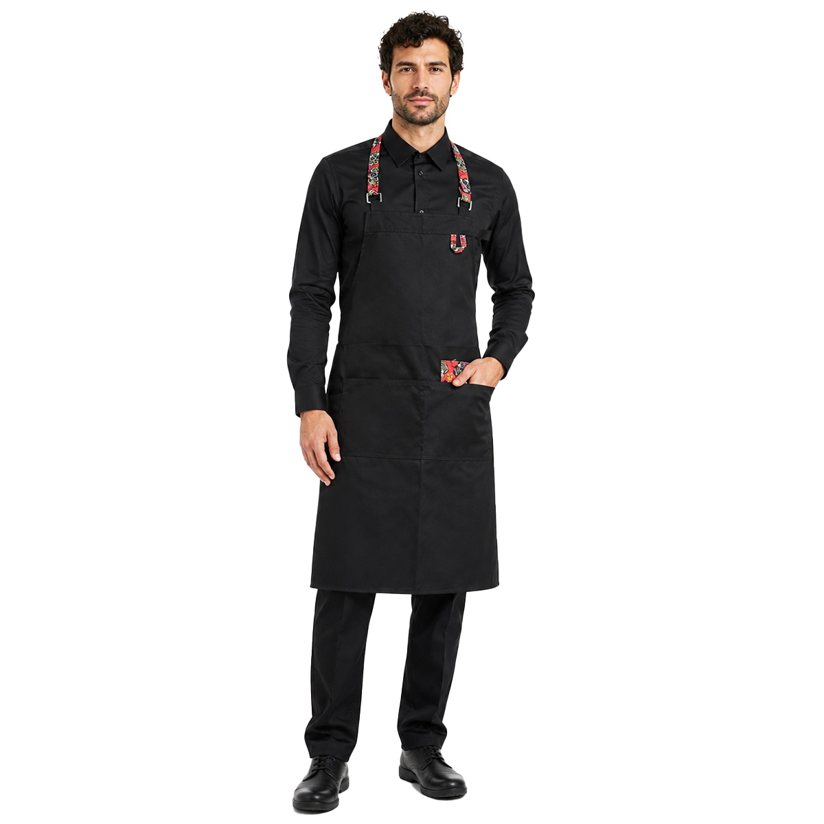 Kit Uomo Personalizzabile con Grembiule e Camicia per professionisti o studenti Scuola Alberghiera made in italy