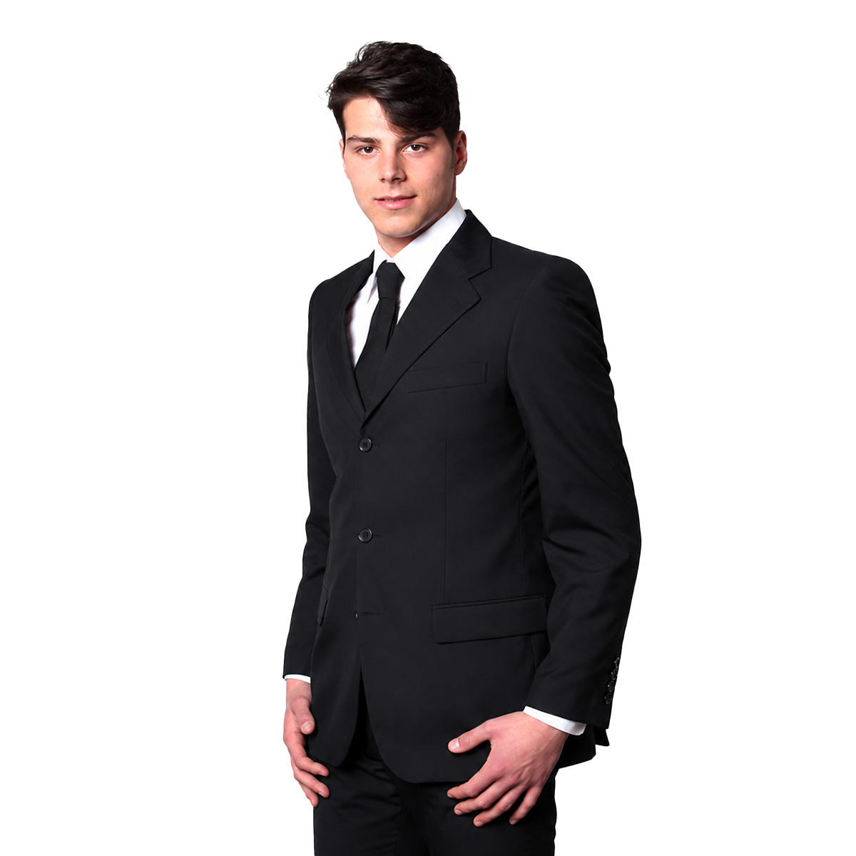 Completo divisa giacca pantalone fresco lana lavoro albergo hotel reception elegante livrea