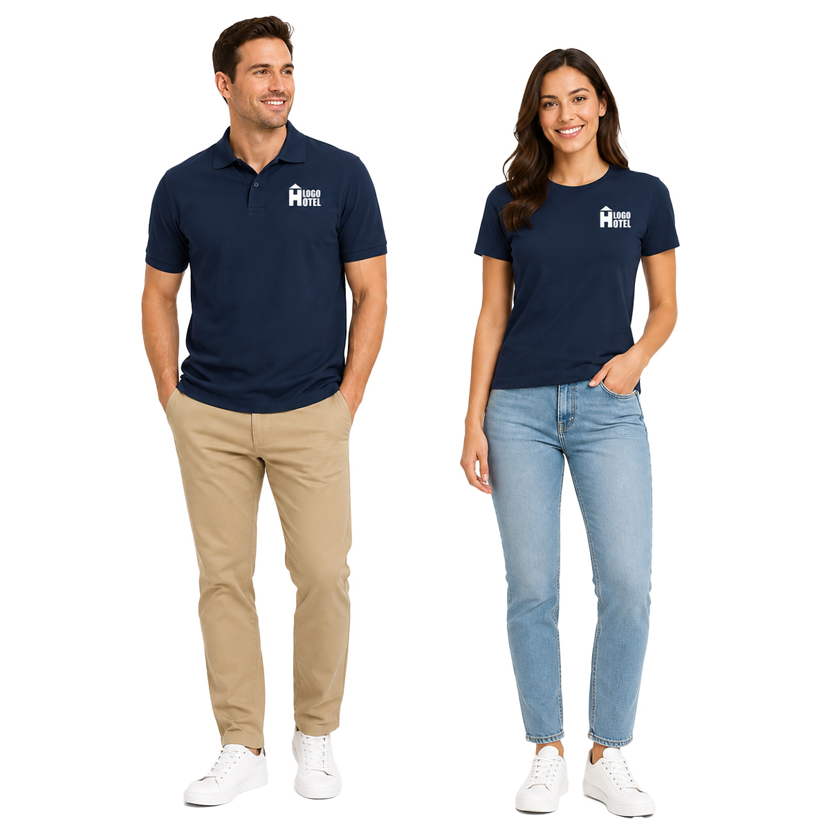 Kit Unisex Animatore T-shirt e Polo disponibili con varie taglie e colori