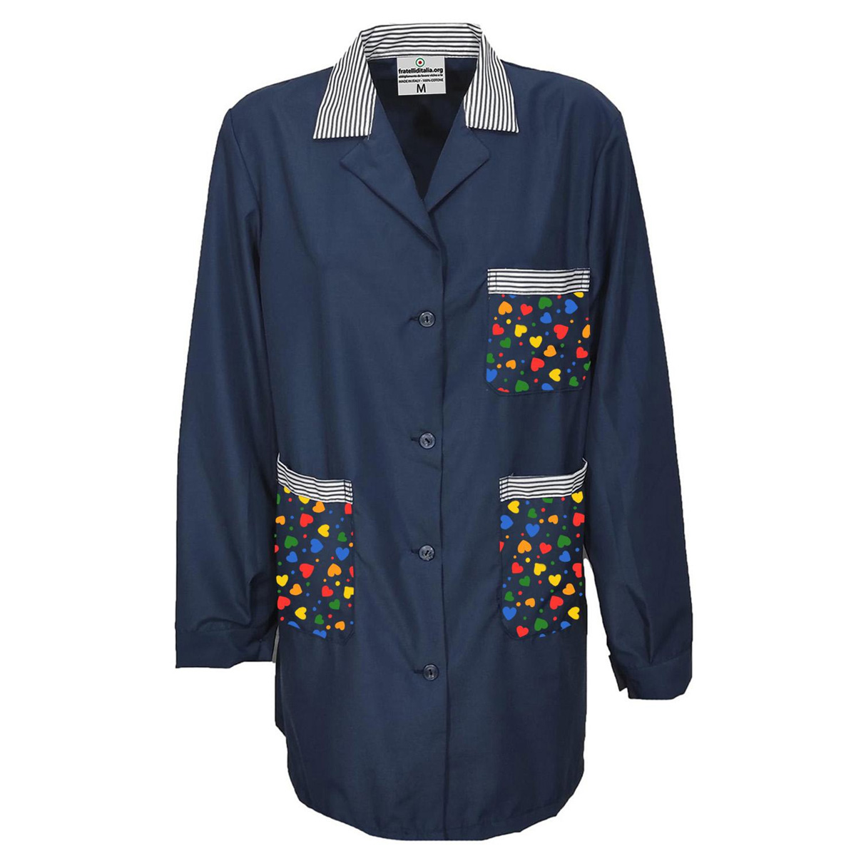 Grembiule colorato con diverse Fantasie per Insegnanti di Asilo infanzia collaboratrici bidelle