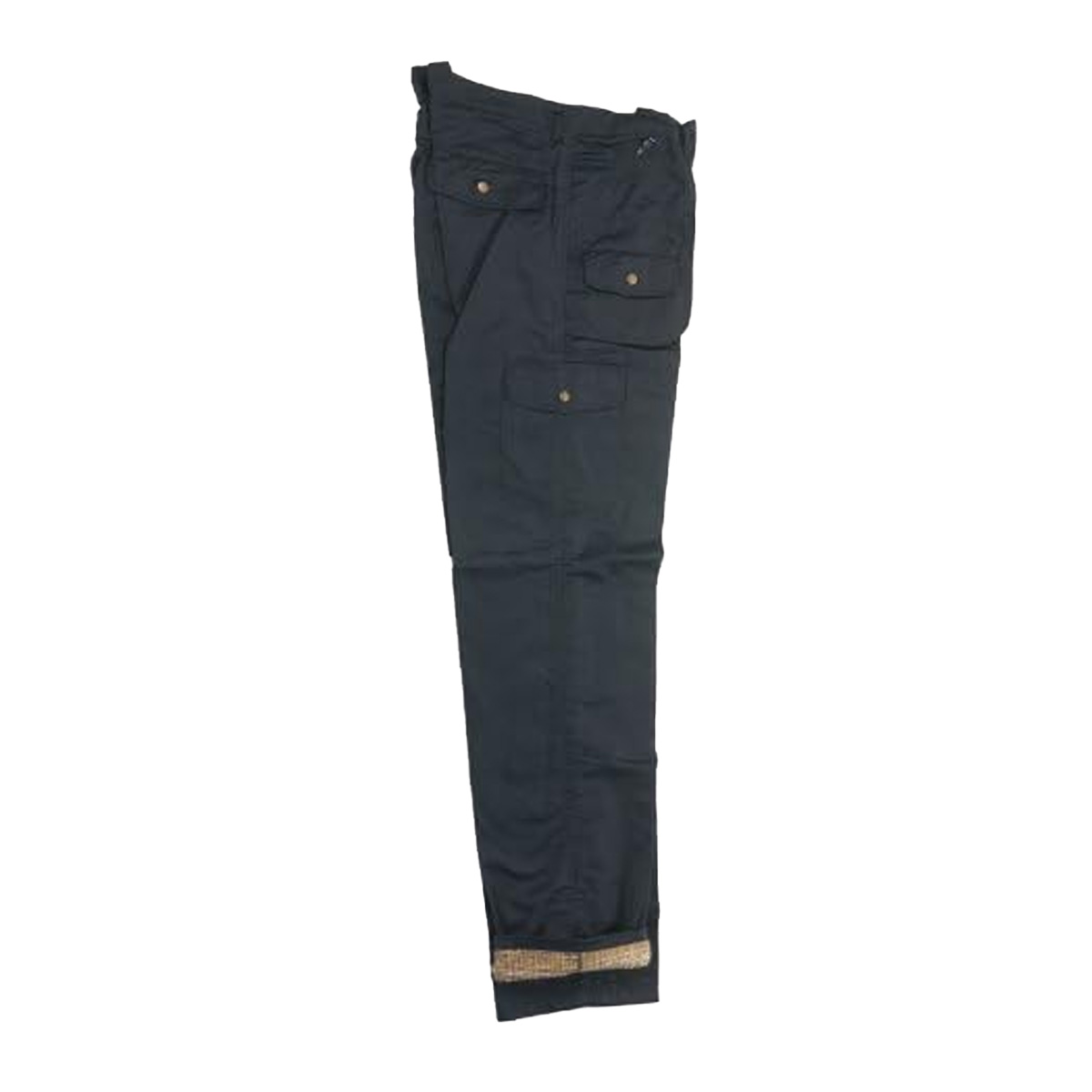 Pantalone pantaloni uomo pesca caccia sfoderato zip verde mimetico blu bosco