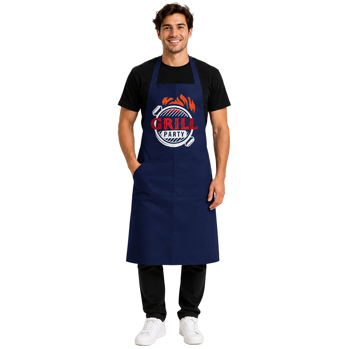 Grembiule da cucina con stampa DTF \