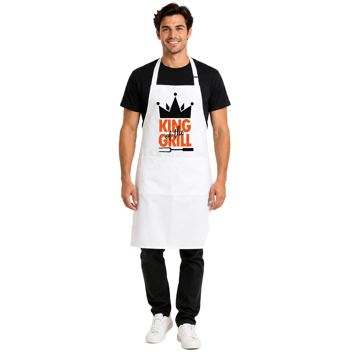 Grembiule da cucina con stampa DTF \