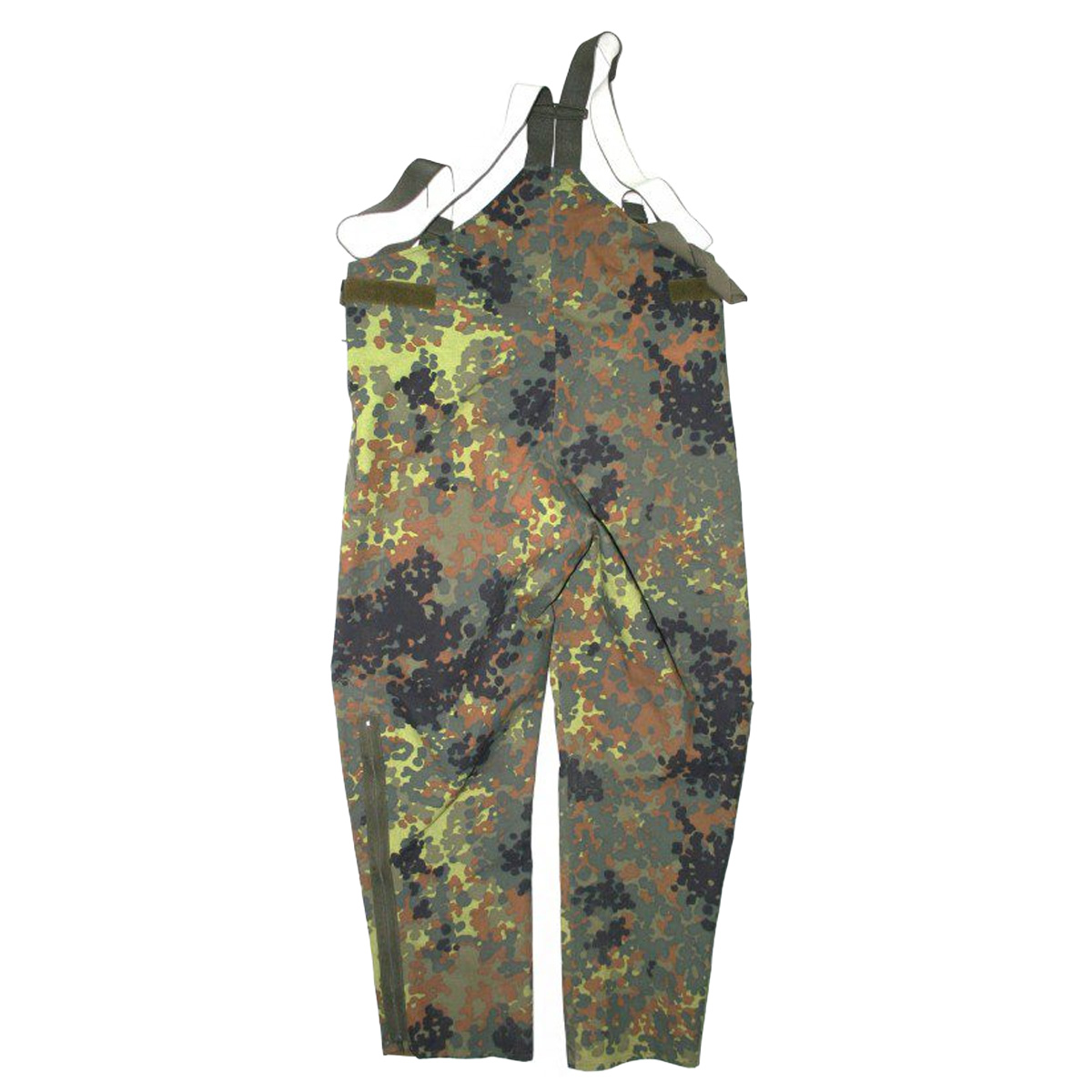 Salopette pettorina tuta tedesca flecktarn impermeabile moto pioggia