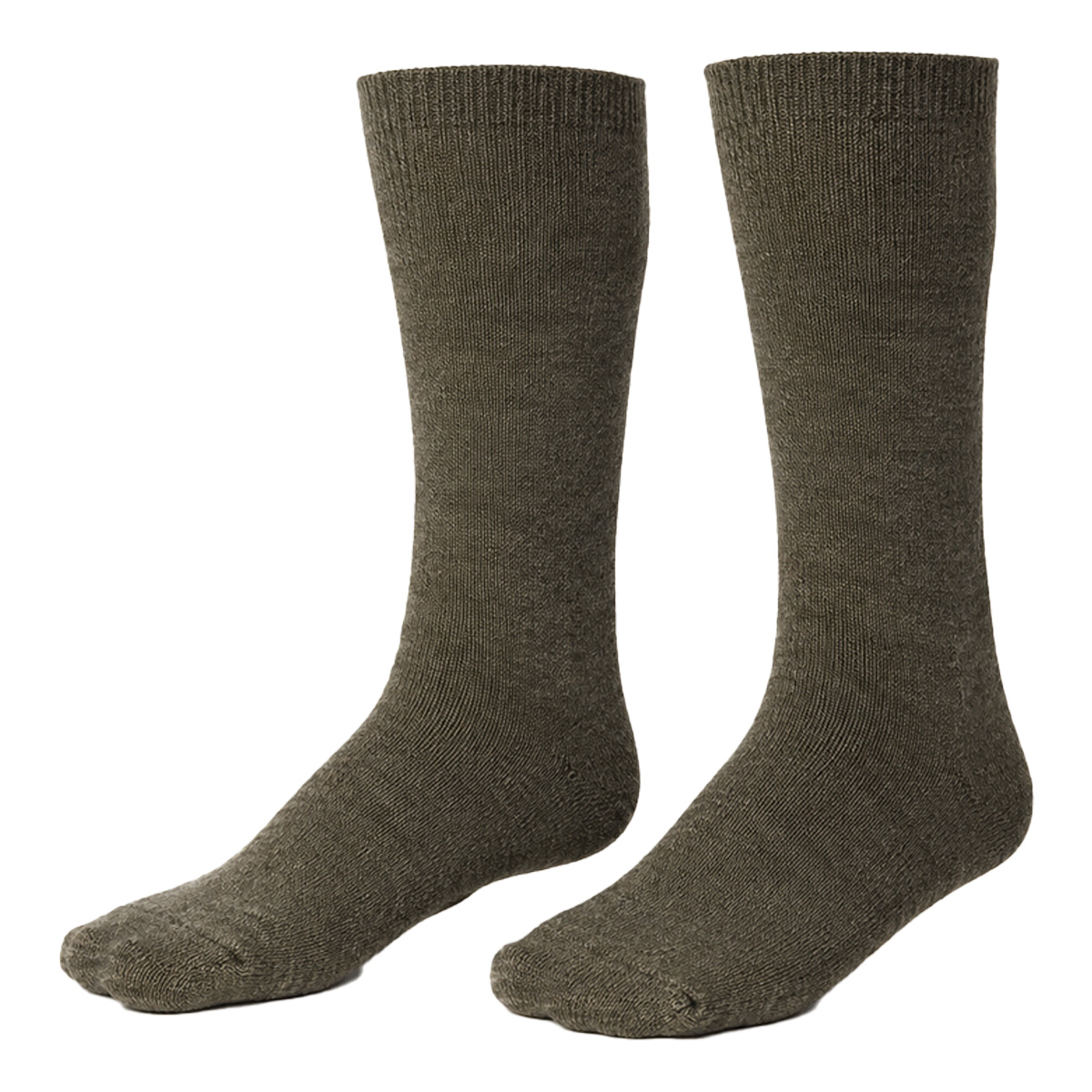 Calza calzini pedalini acrilico lana colore verde 5 pezzi uomo sport