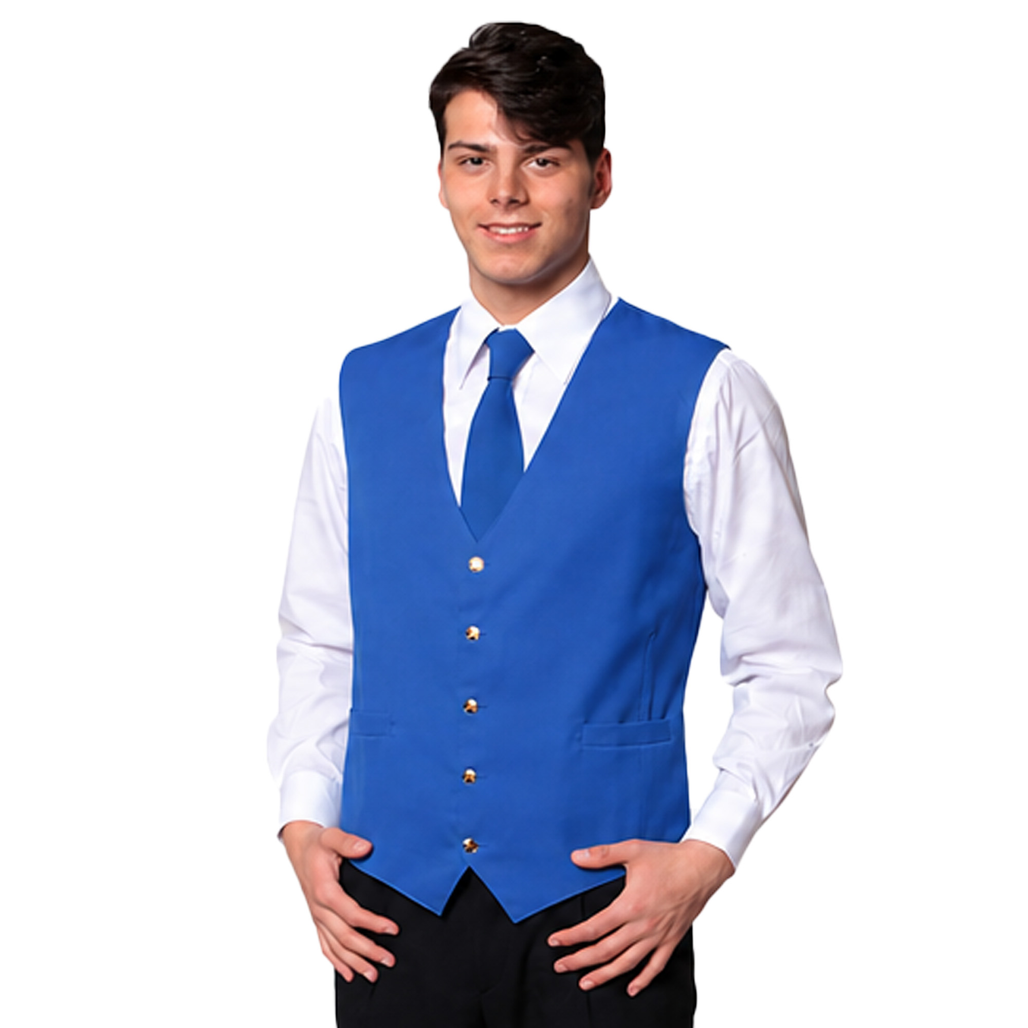 Gilet uomo lavoro cameriere bar barista sala ristorante lavoro barman hotel - Personalizzabile con il tuo logo