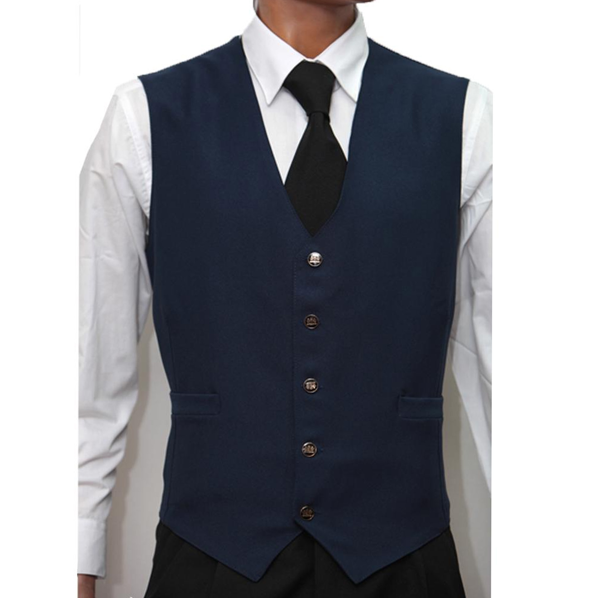 Gilet uomo lavoro cameriere bar barista sala ristorante lavoro barman hotel - Personalizzabile con il tuo logo