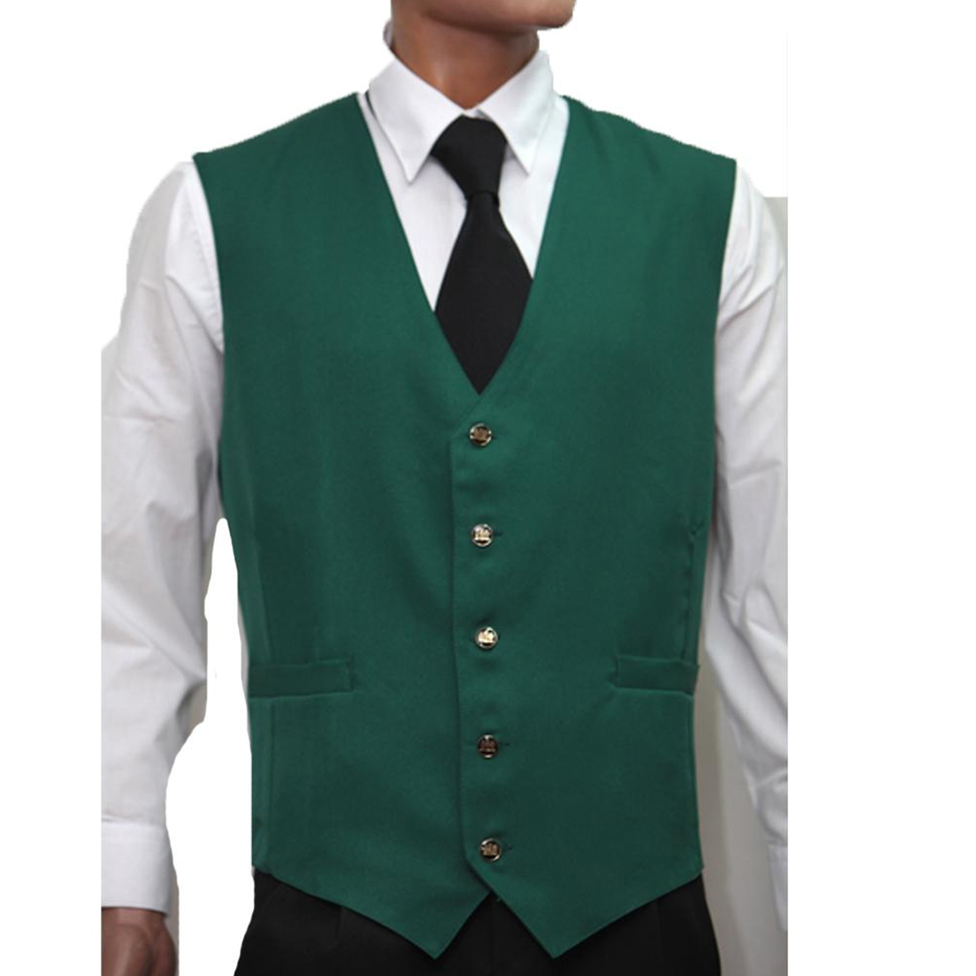 Gilet uomo lavoro cameriere bar barista sala ristorante lavoro barman hotel - Personalizzabile con il tuo logo