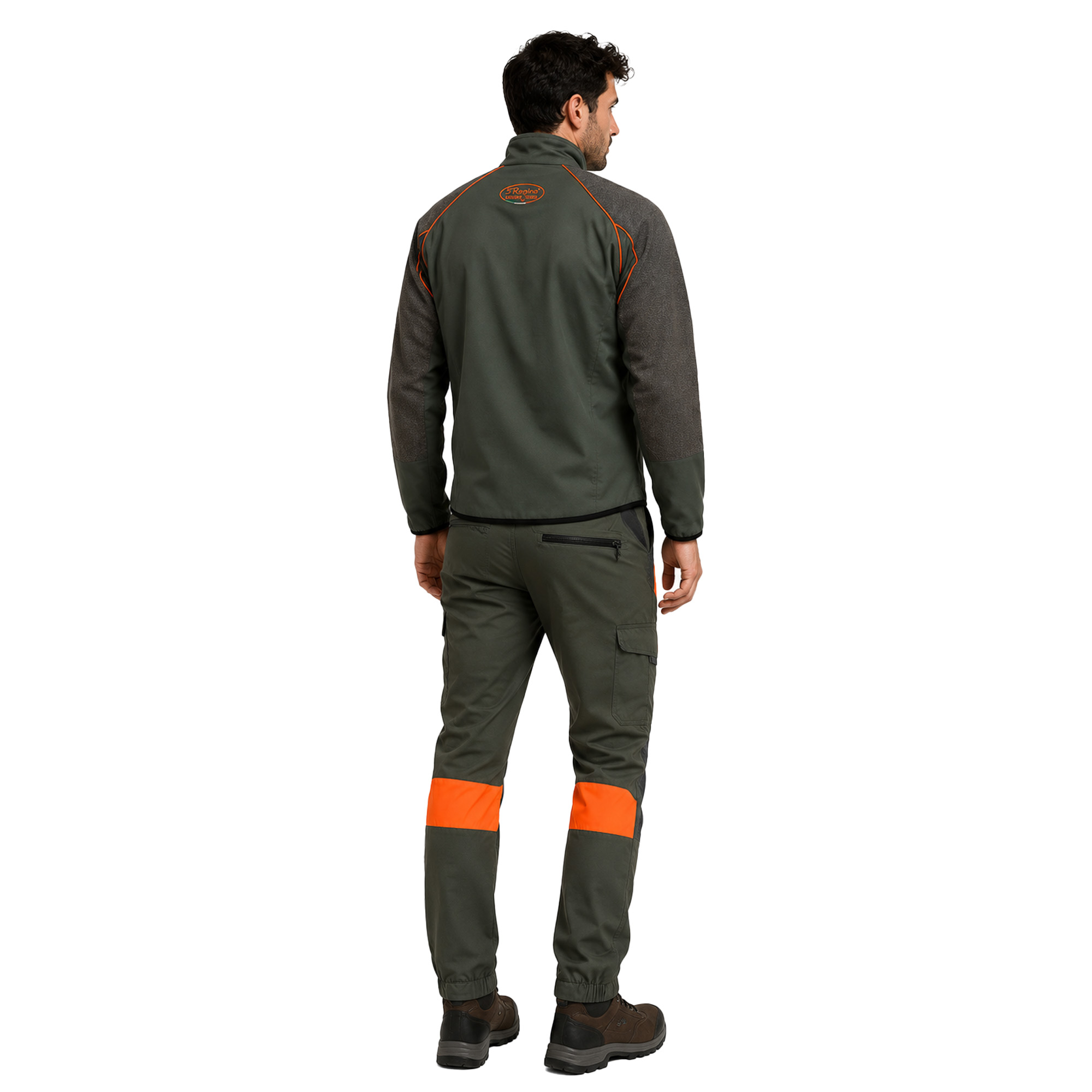 Completo Tecnico da Caccia con Felpa e Pantalone antirovo termici ed Impermeabile