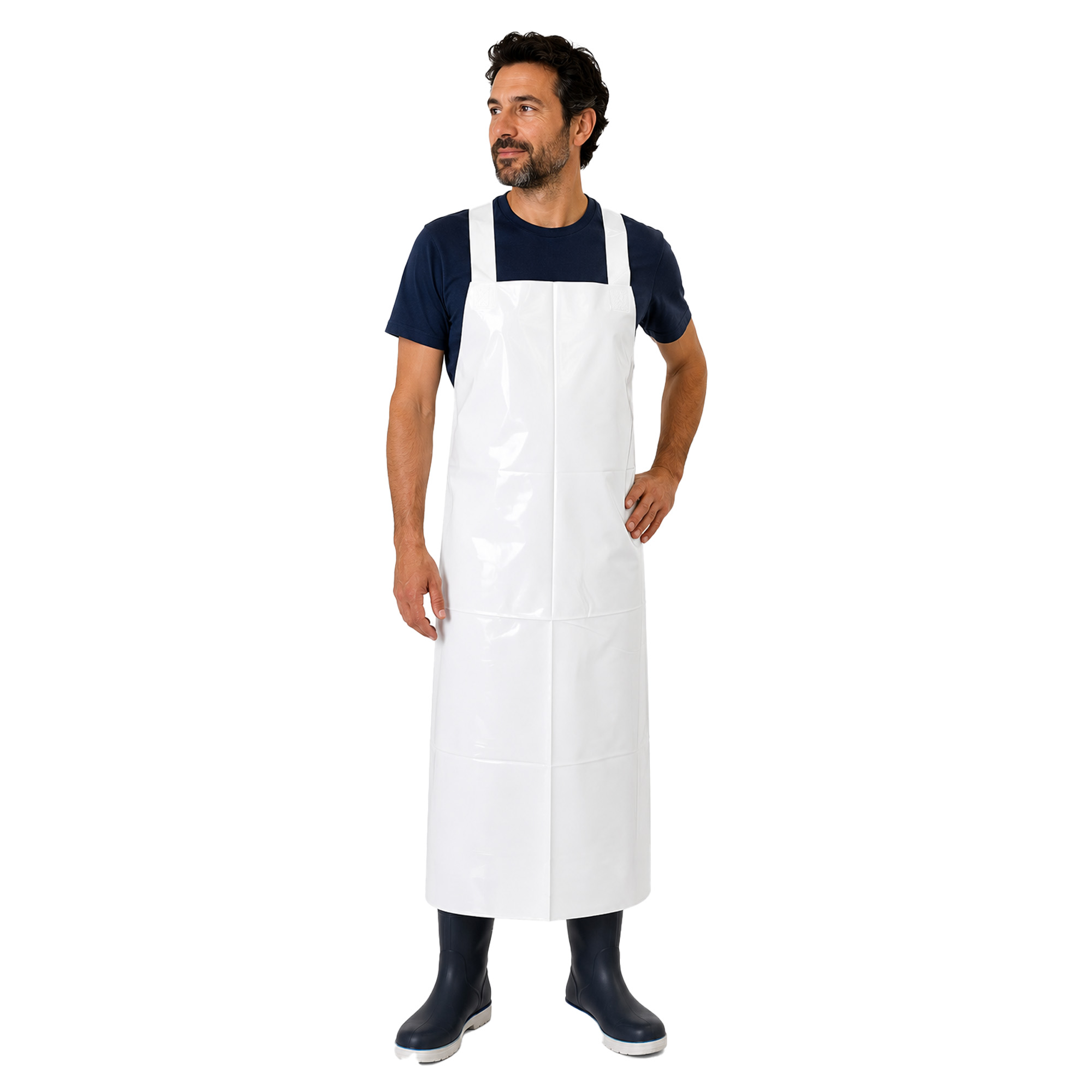 Grembiule Impermeabile in TPU Professionale 110 x 80 cm Antimacchia per Industria Alimentare
