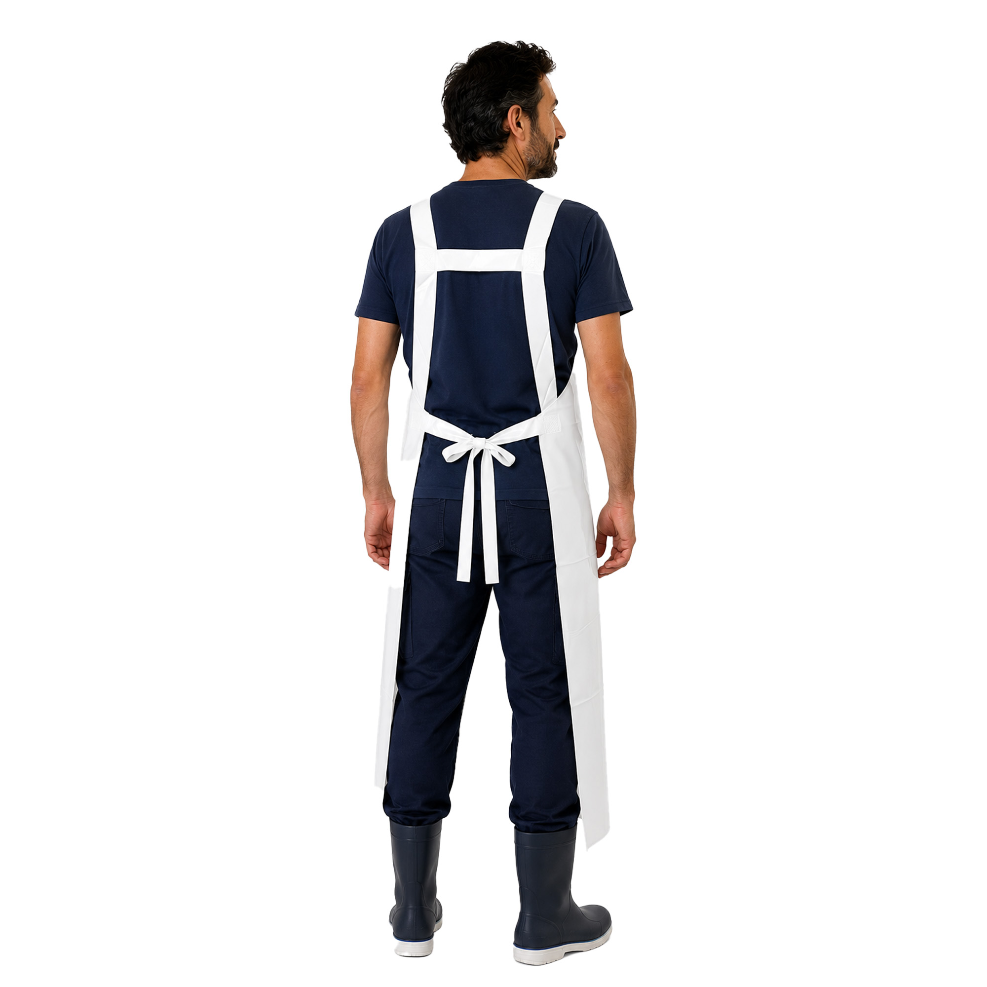 Grembiule Impermeabile in TPU Professionale 110 x 80 cm Antimacchia per Industria Alimentare