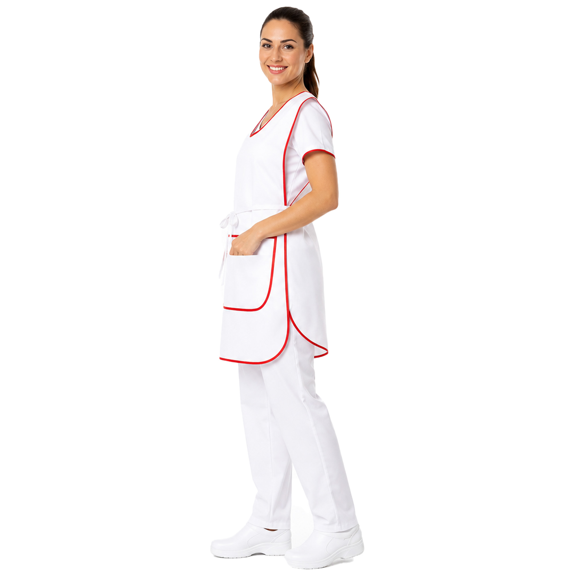 Poncho estetista parrucchiera estetica centro massaggi donna lavoro - Personalizzabile con il tuo logo