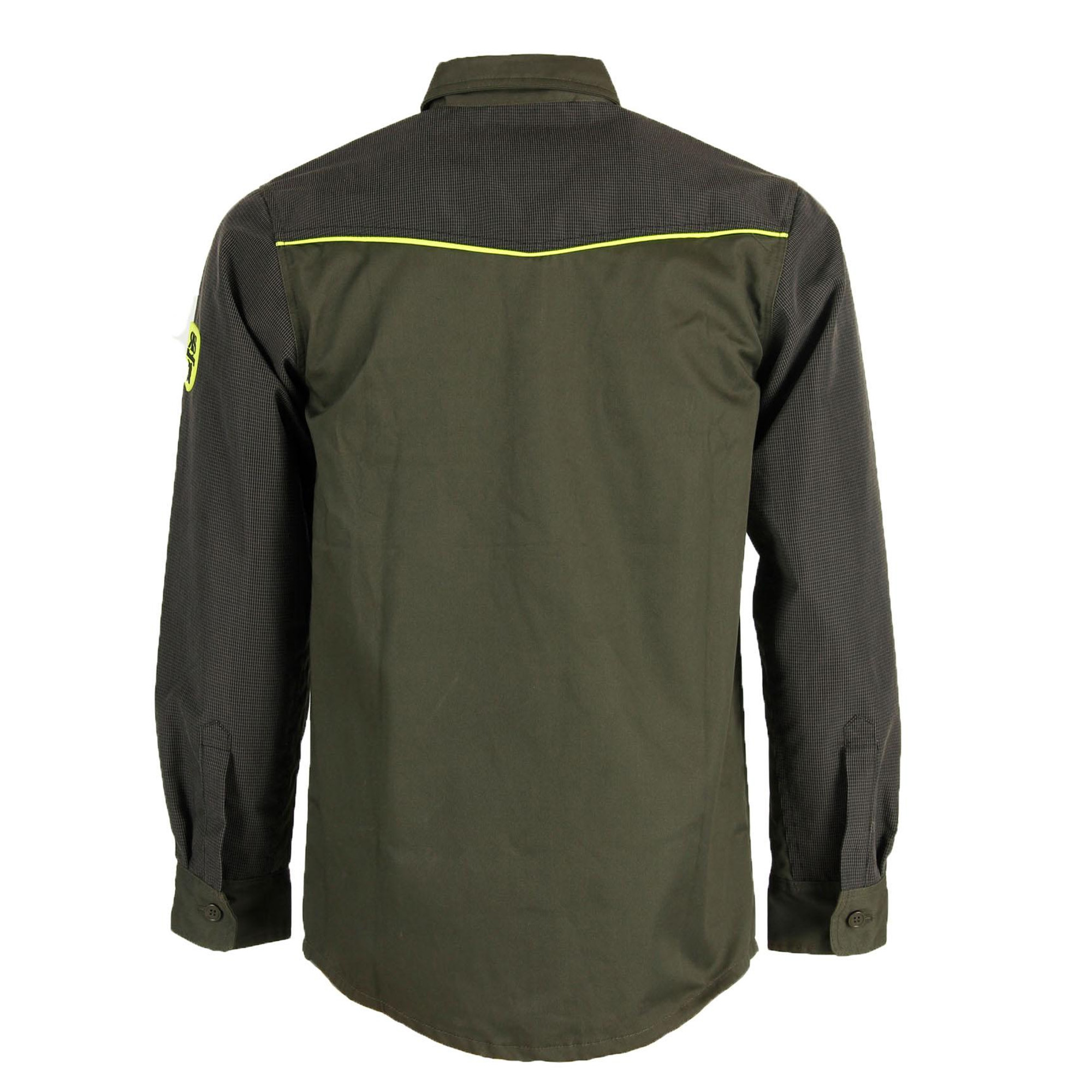 Camicia cotone protezioni in tessuto tecnico impermeabile anti strappo caccia - Personalizzabile con il tuo logo