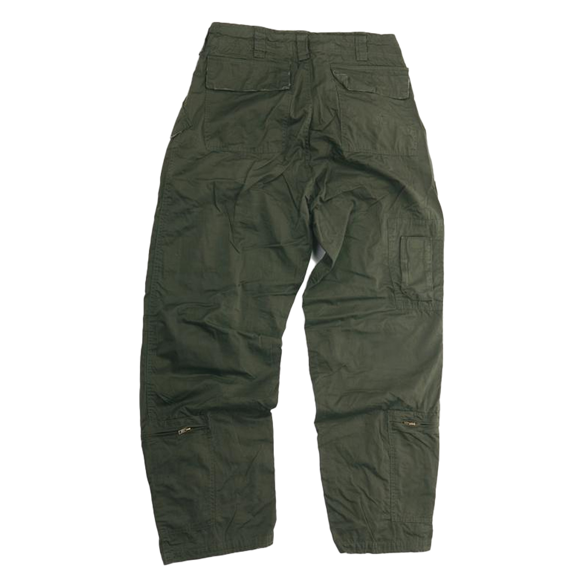 Pantalone elicotterista verde estivo uomo volo softair airsoft cotone leggero