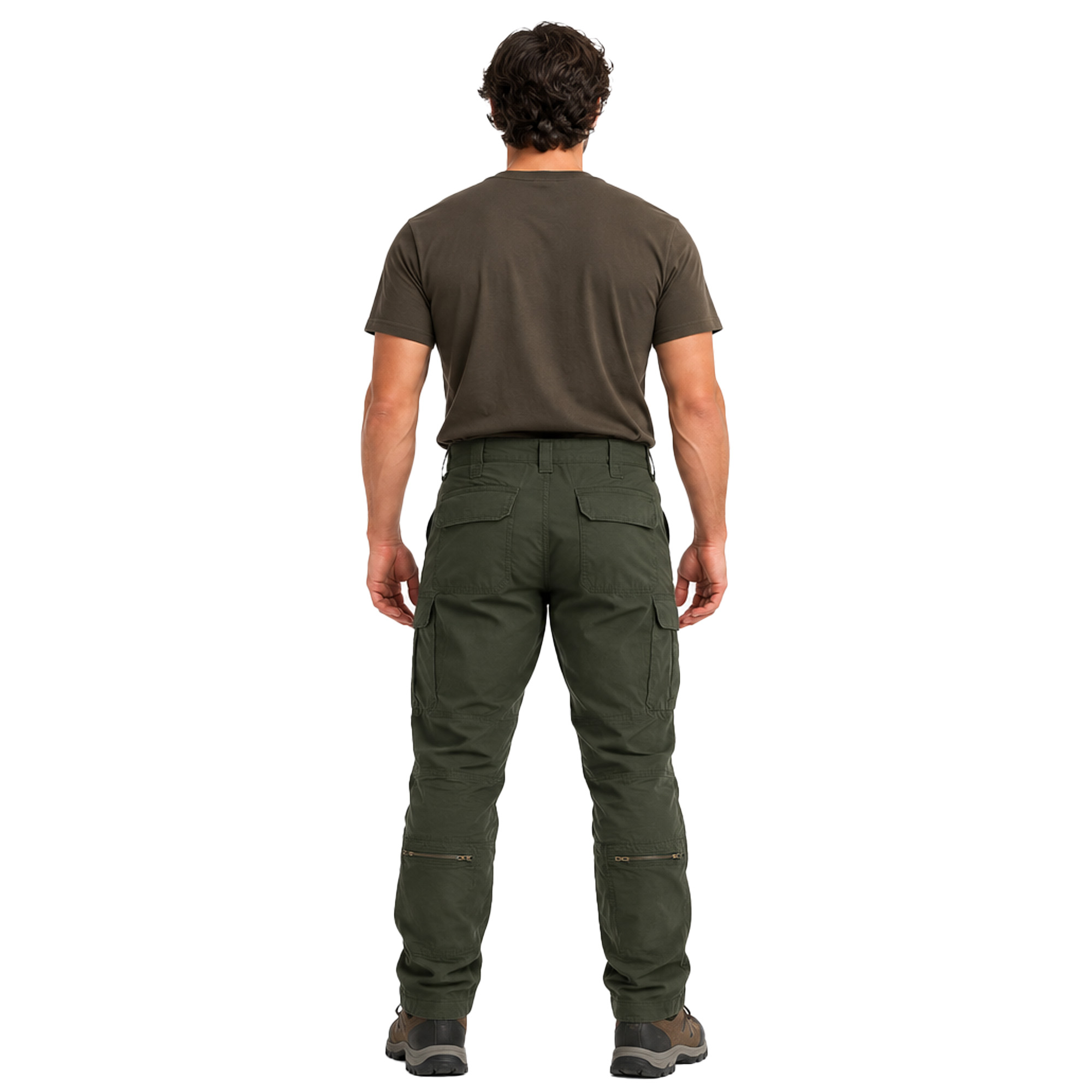 Pantalone elicotterista verde estivo uomo volo softair airsoft cotone leggero