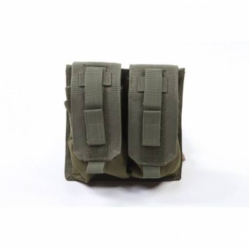 Porta caricatore doppio molle m4 ak softair airsoft militare militaria