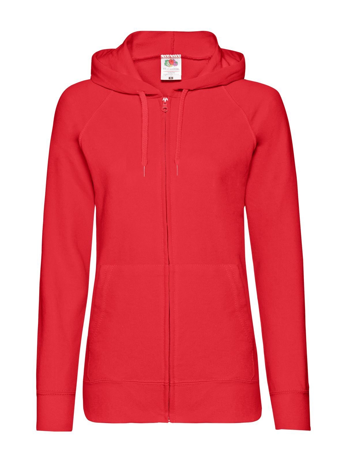 Ladies Lightweight Hooded Sweat Jacket