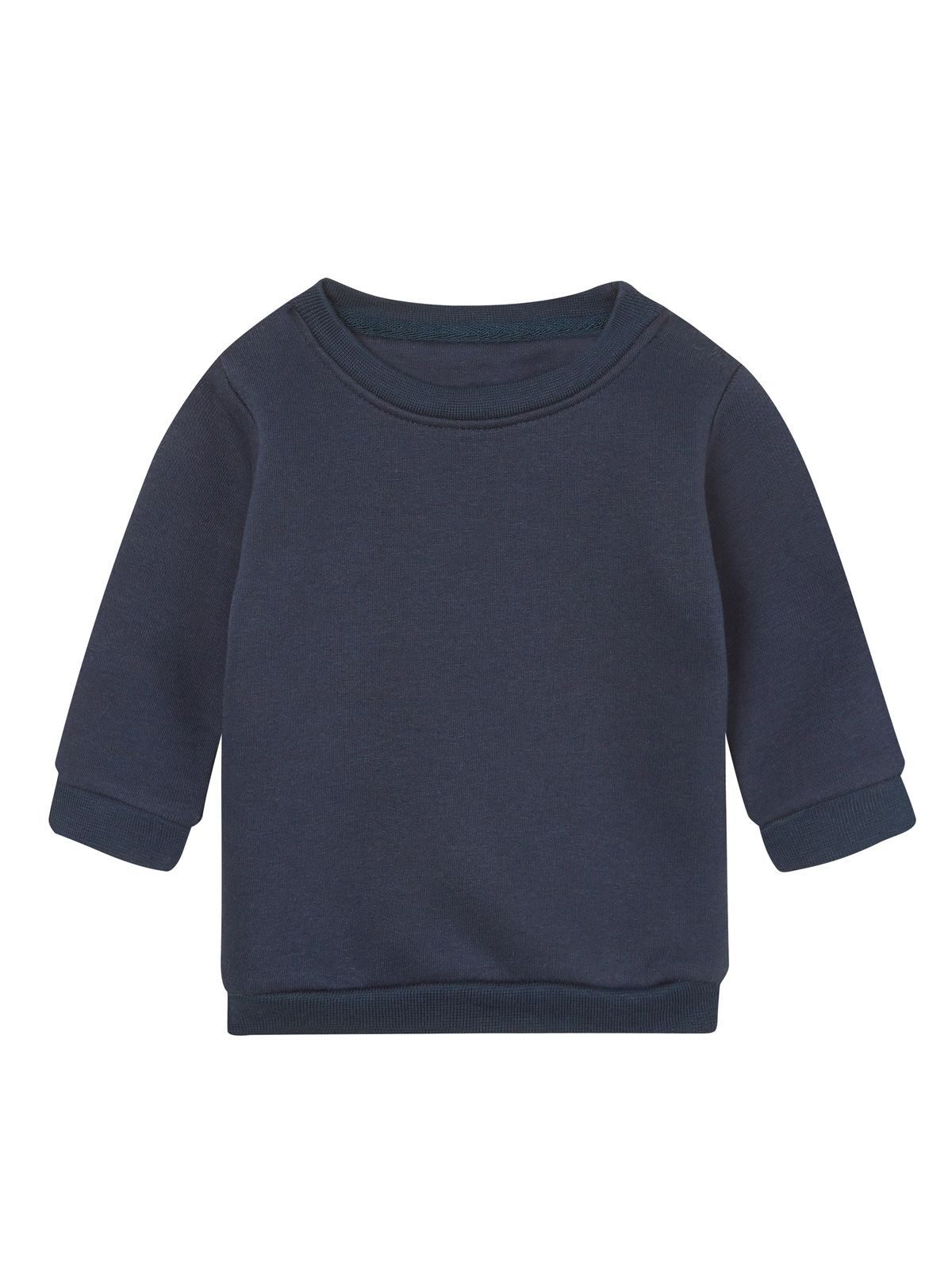 Baby Essential Sweatshirt Felpa Girocollo Neonato in Cotone Organico Personalizzabile