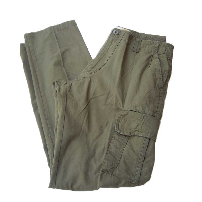 Pantalone militare mimetico verde caccia pesca estivo rip stop soft air uomo