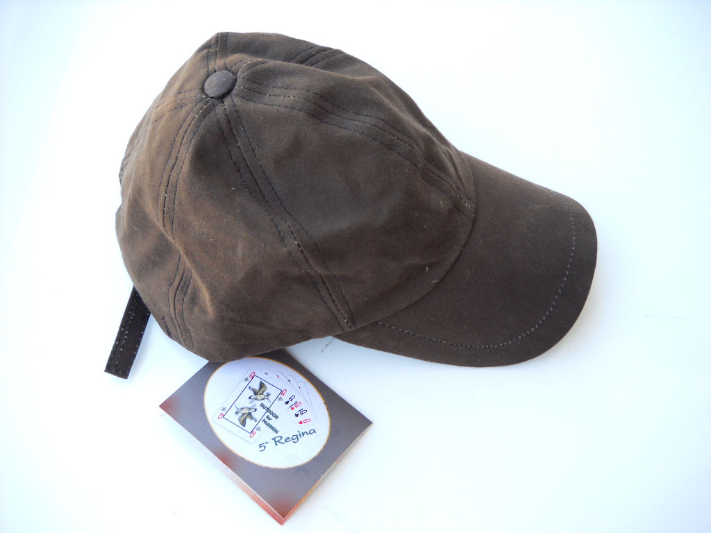 Cappello cappellino berretto caccia visiera baseball impermeabile cerato uomo